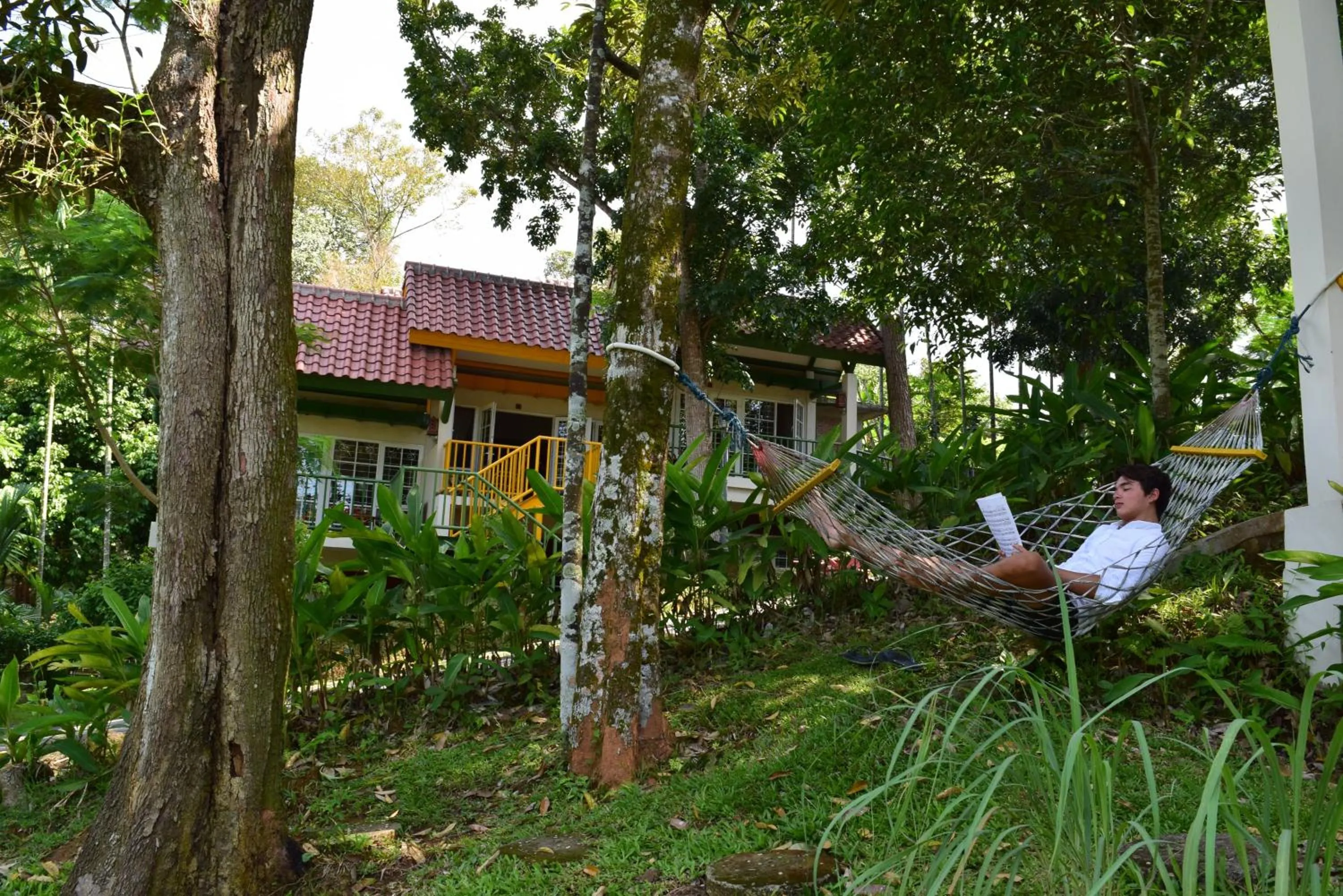 Garden in Hotel Deli River and Restaurant Omlandia