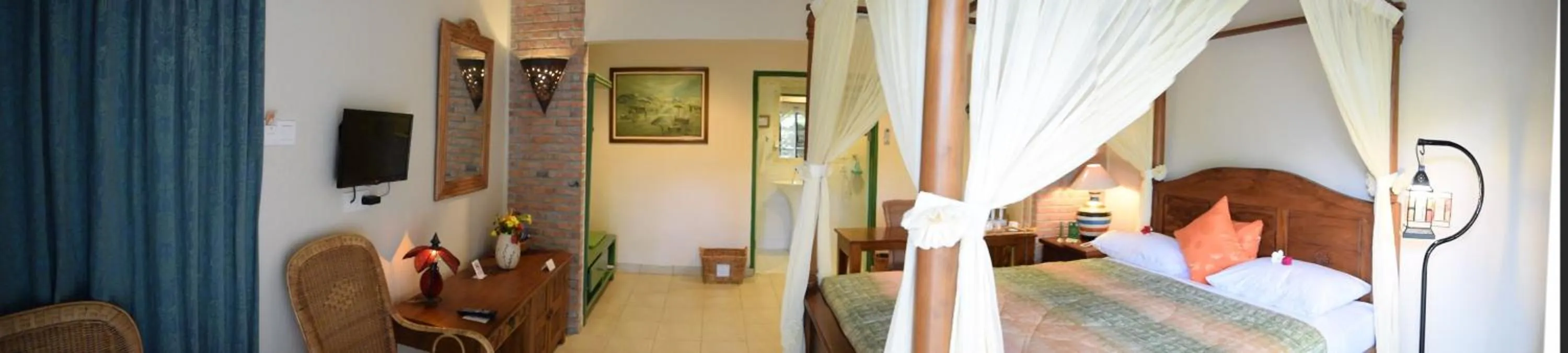 Bedroom in Hotel Deli River and Restaurant Omlandia