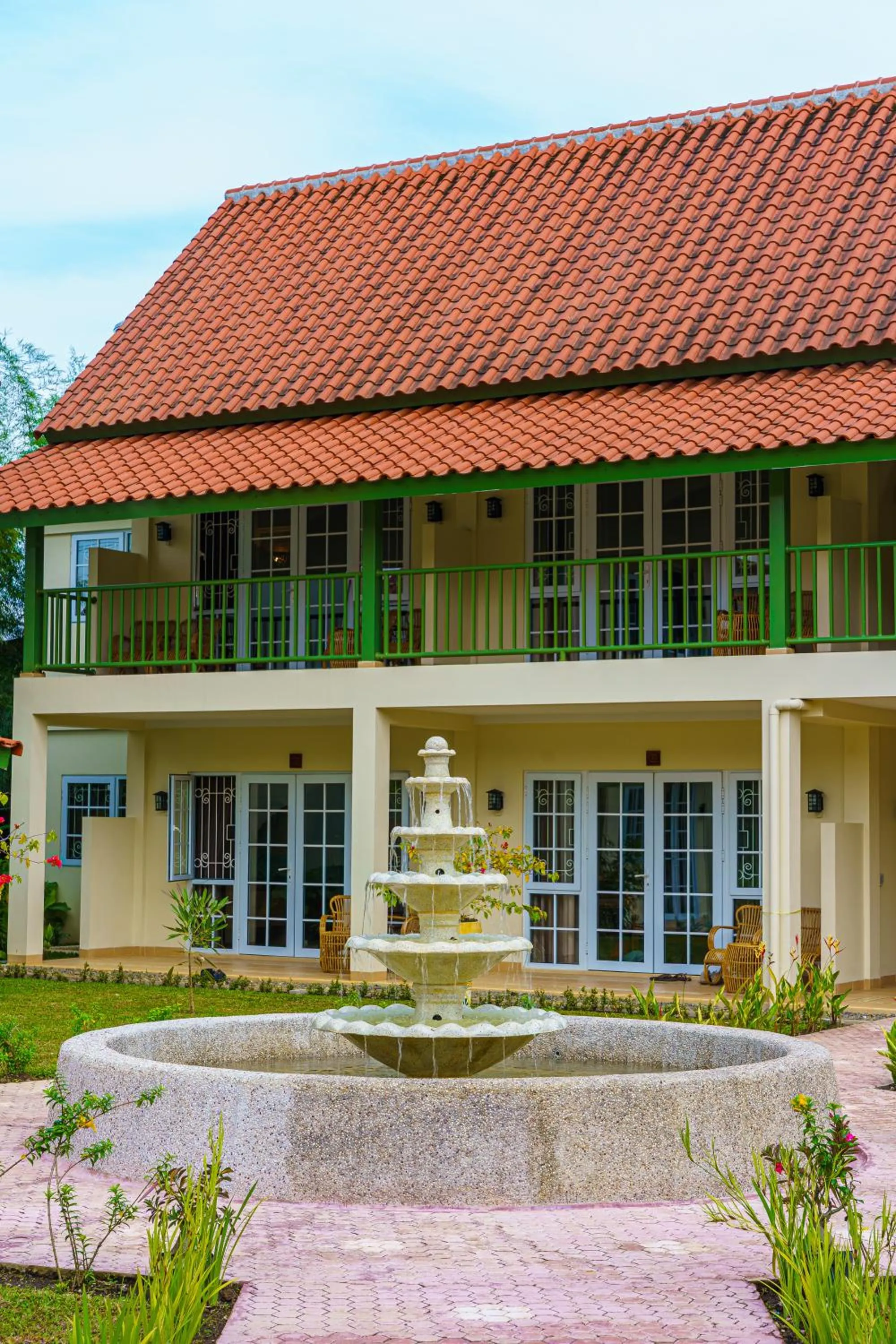 Garden in Hotel Deli River and Restaurant Omlandia