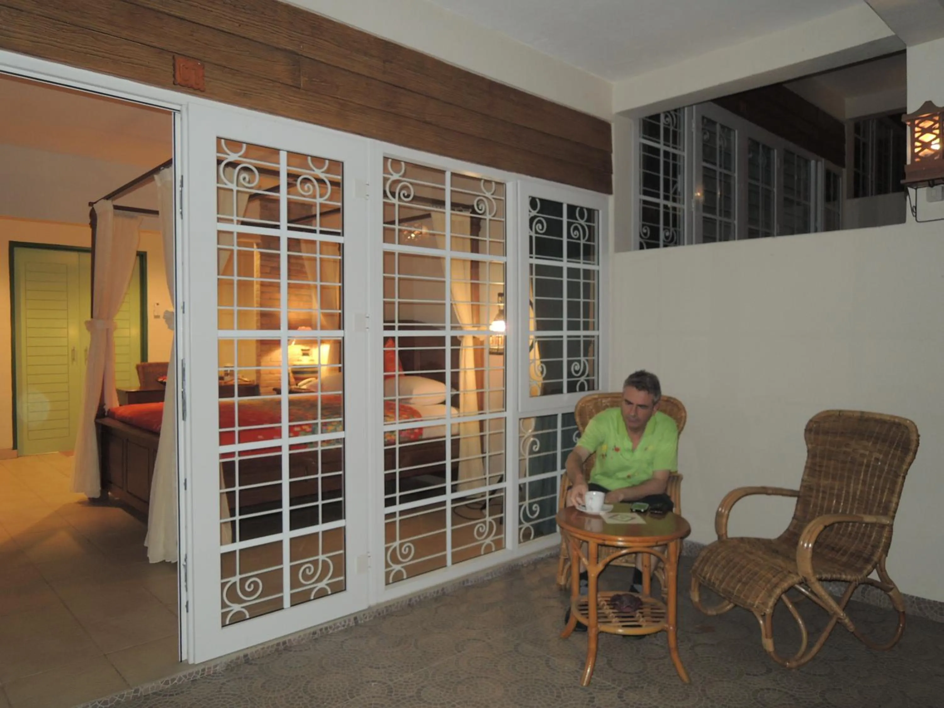 Balcony/Terrace in Hotel Deli River and Restaurant Omlandia