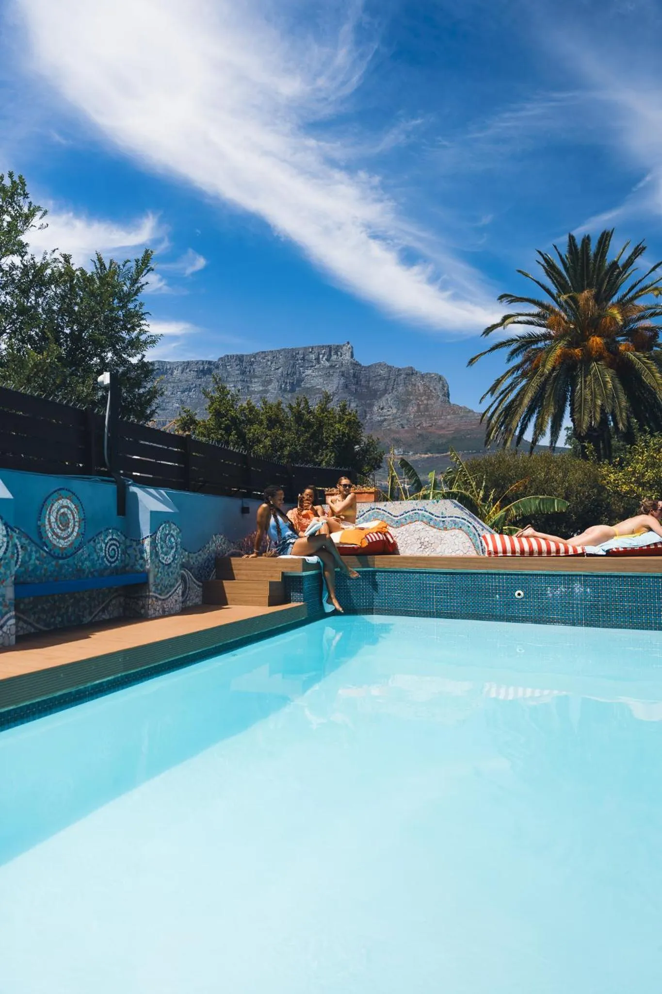 Swimming pool in Villa Viva Cape Town