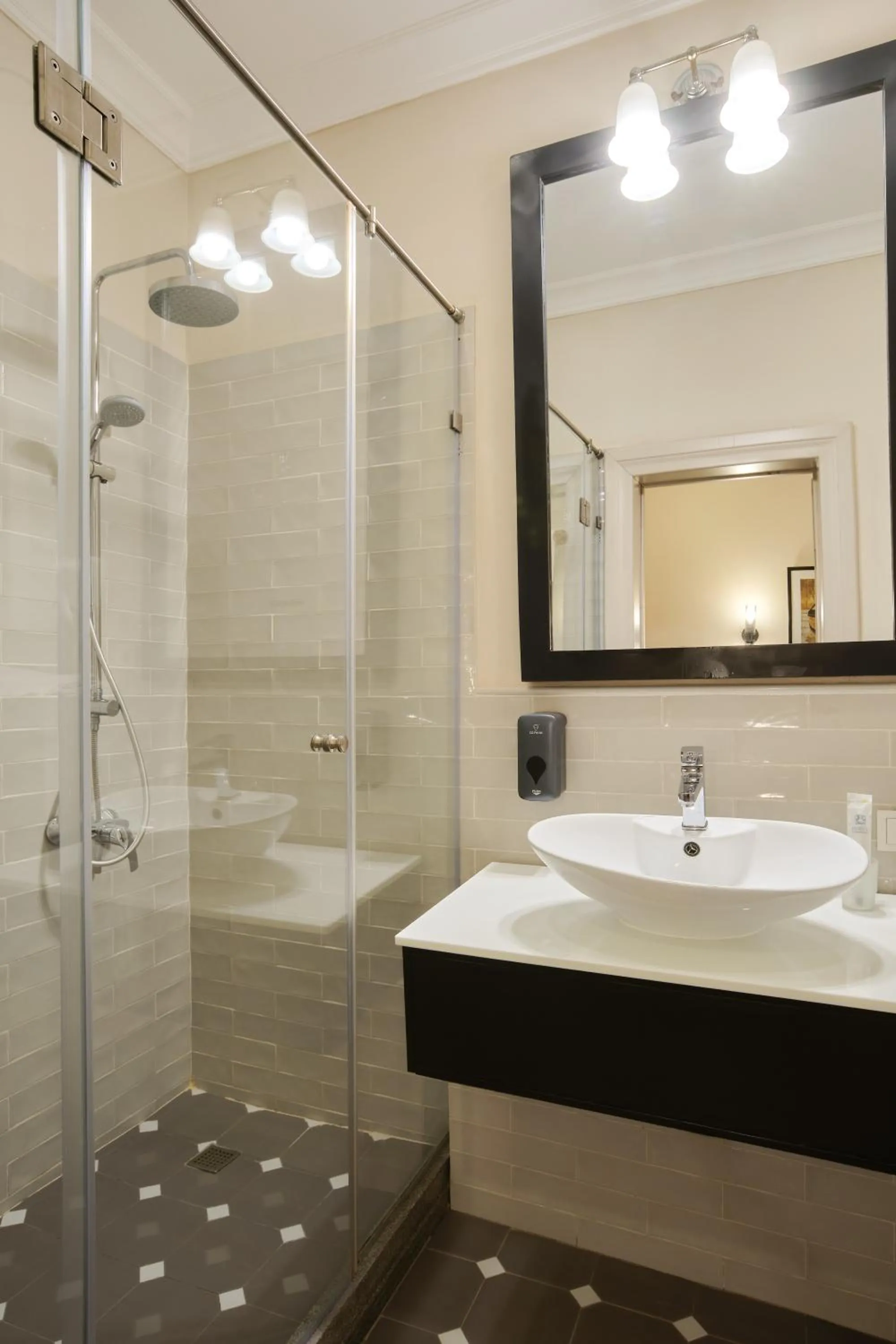 Shower in Madison Ave Hotel Bishkek