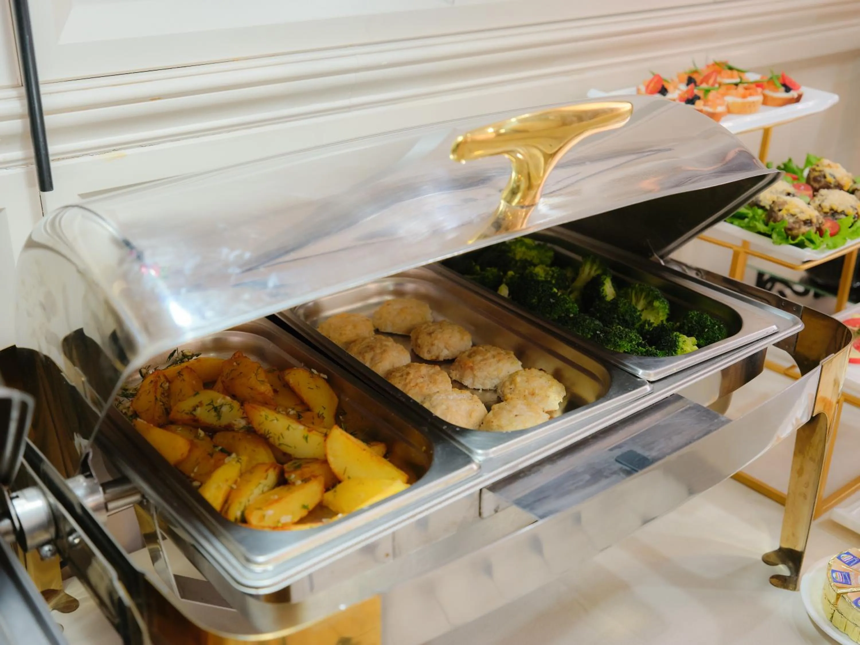 Breakfast in Madison Ave Hotel Bishkek