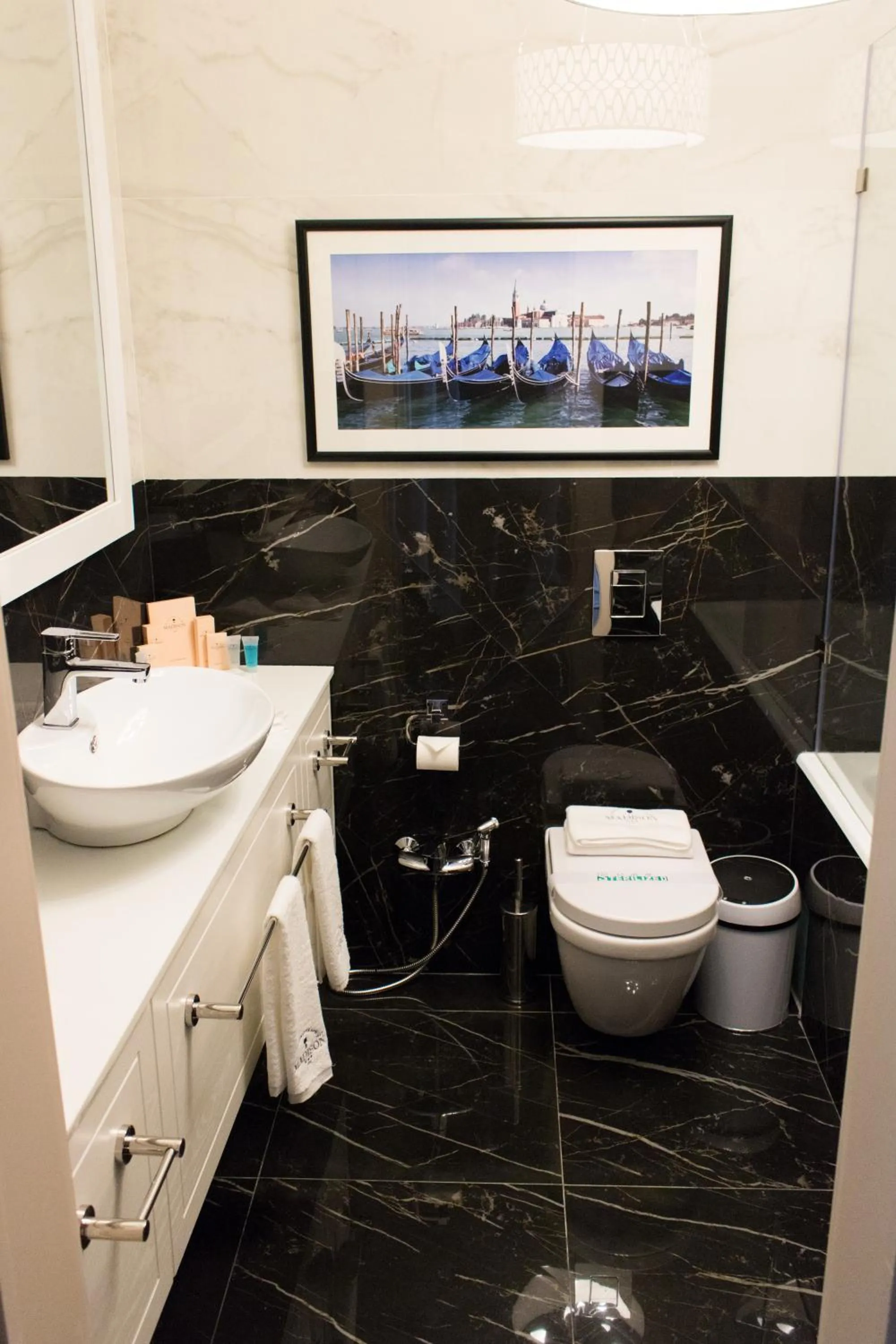 Bathroom in Madison Ave Hotel Bishkek