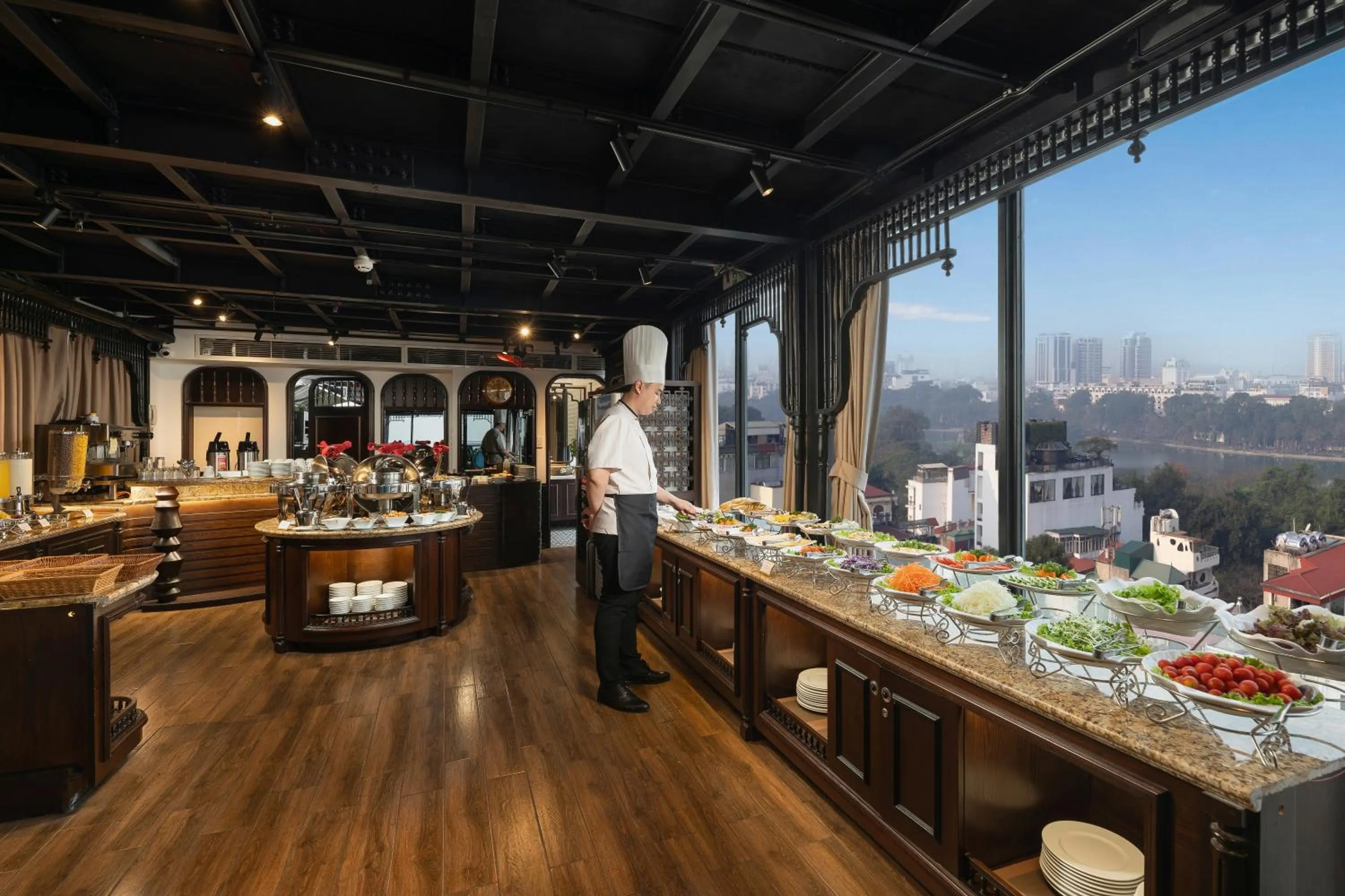 Restaurant/places to eat in Hanoi Paon Hotel & Spa