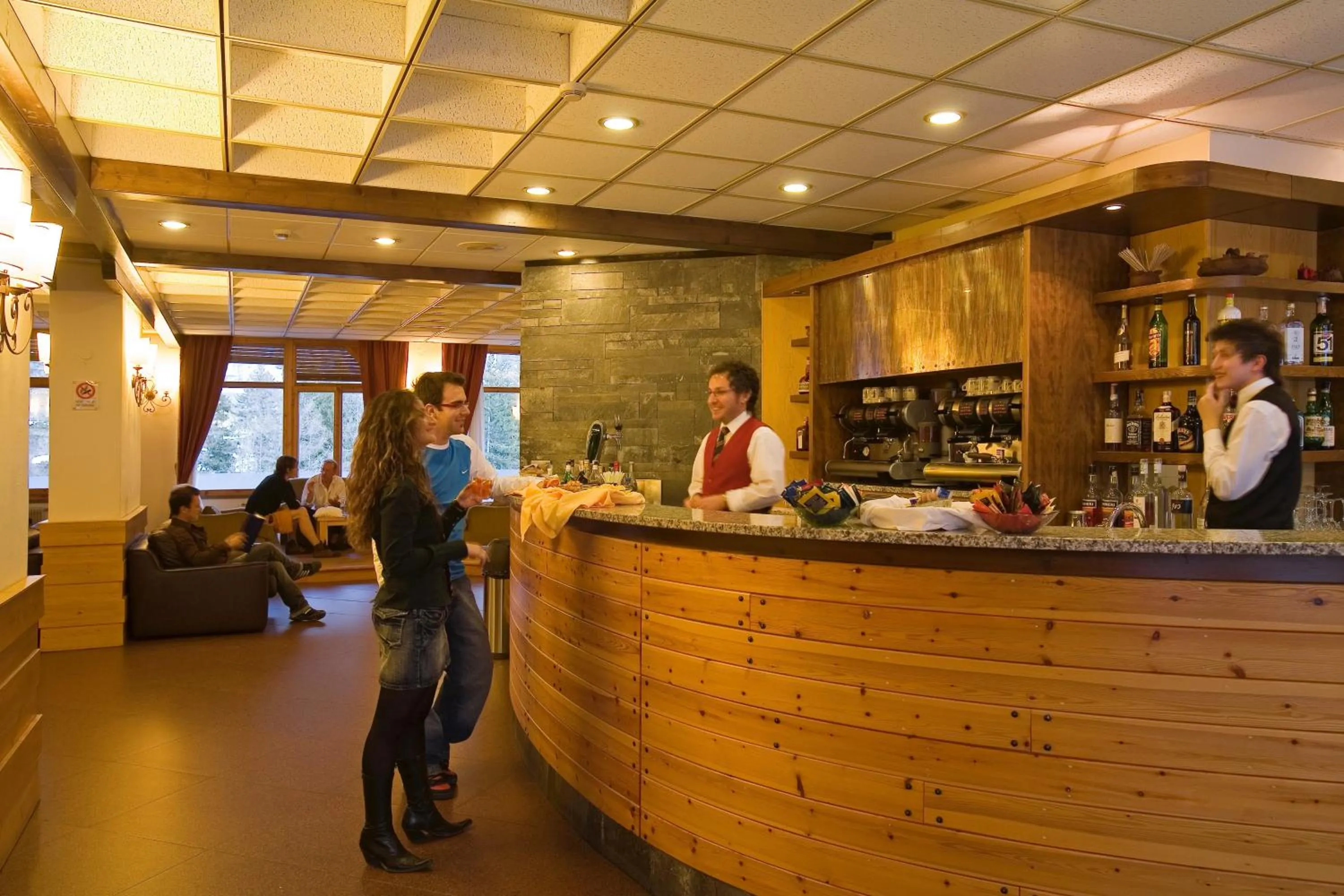 Lobby or reception in TH La Thuile - Planibel Hotel