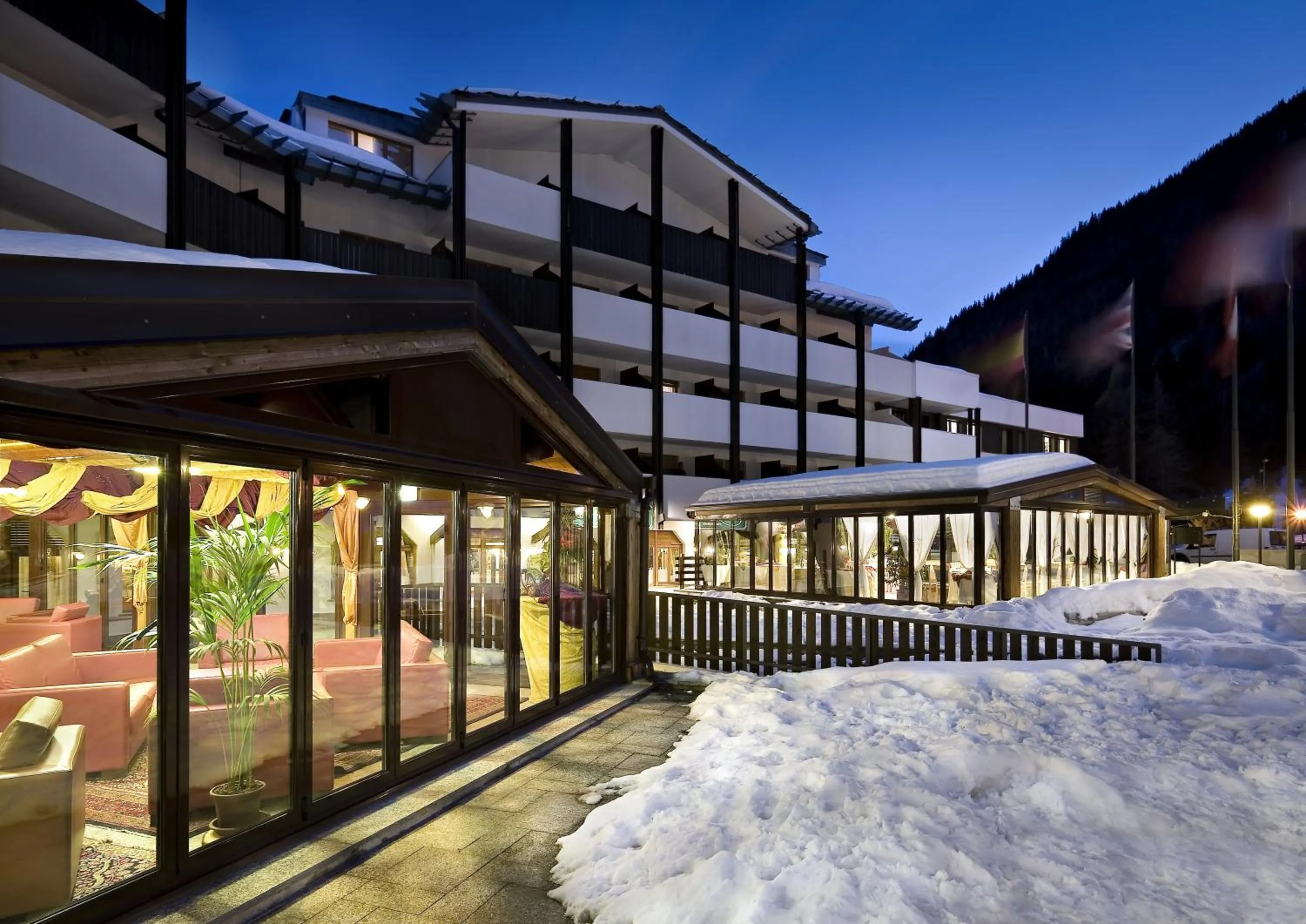 Patio in TH La Thuile - Planibel Hotel