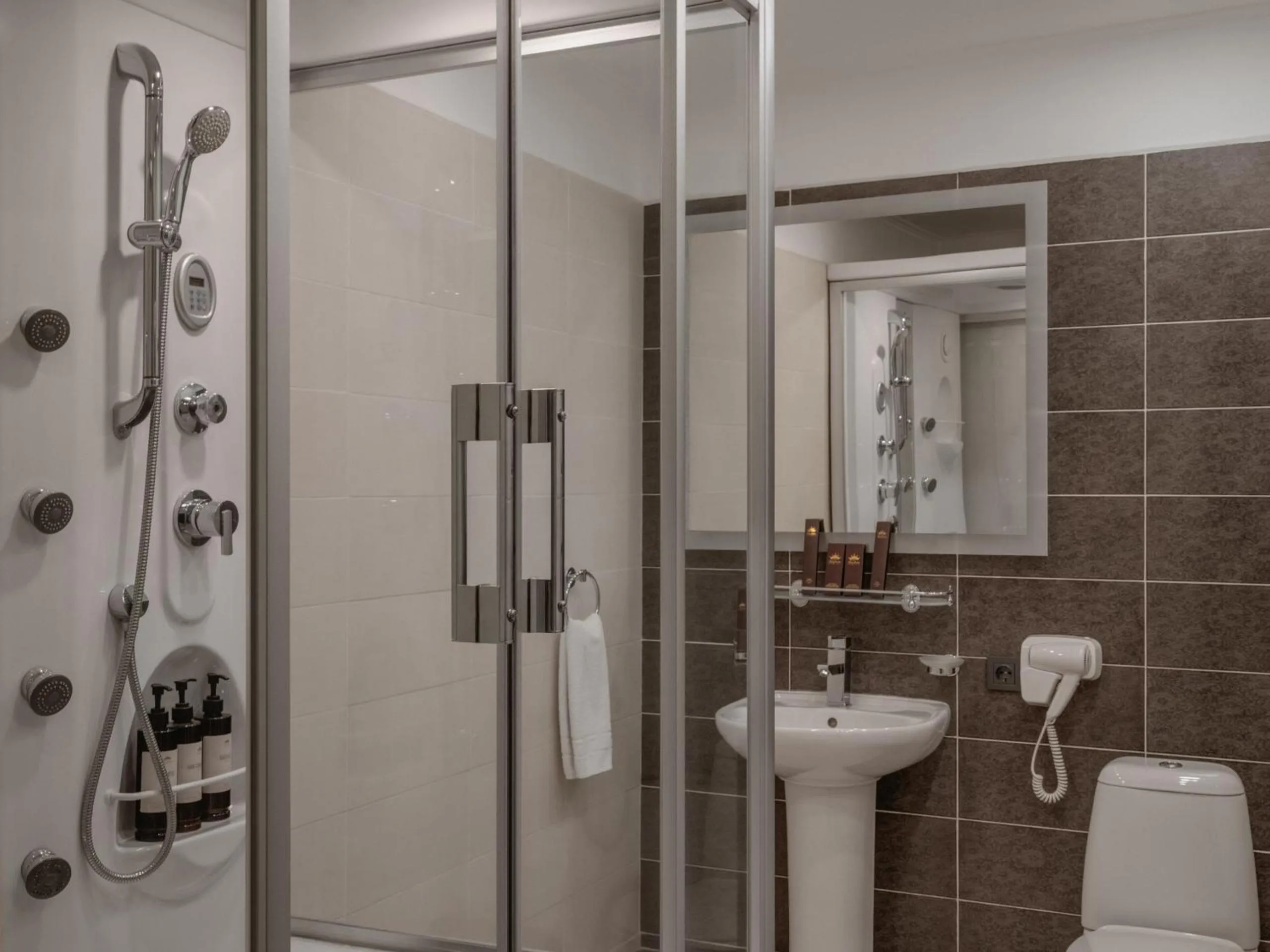 Shower in Kazakhstan Hotel