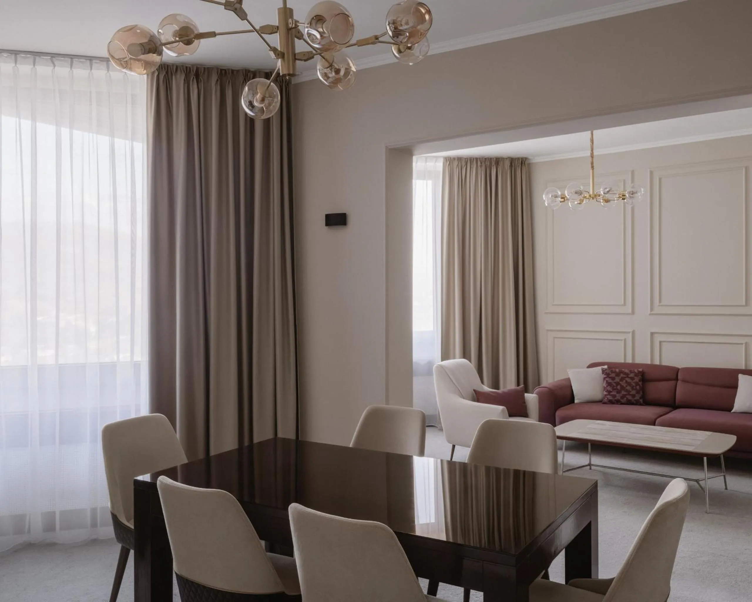 Seating area in Kazakhstan Hotel