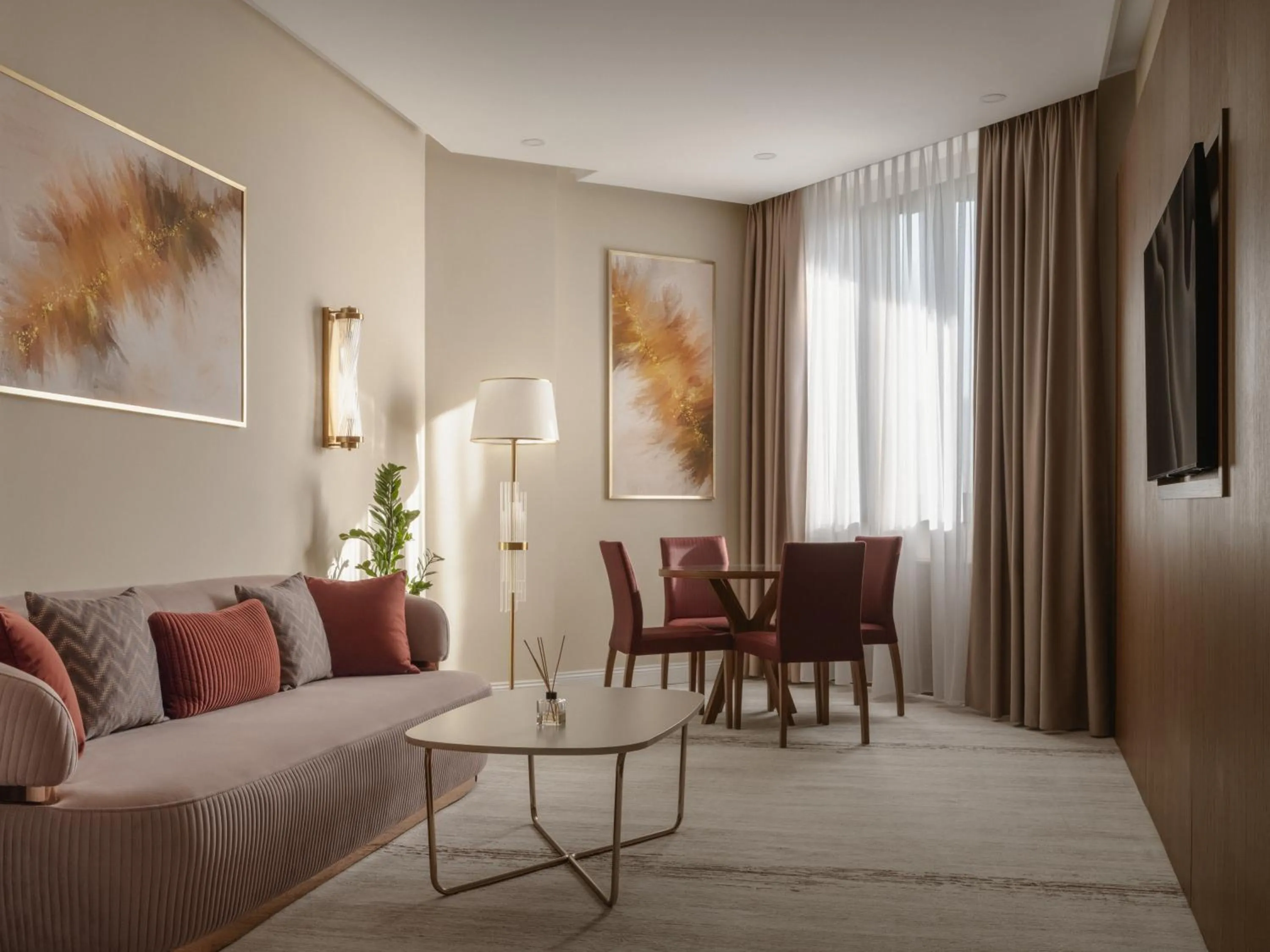 Living room in Kazakhstan Hotel