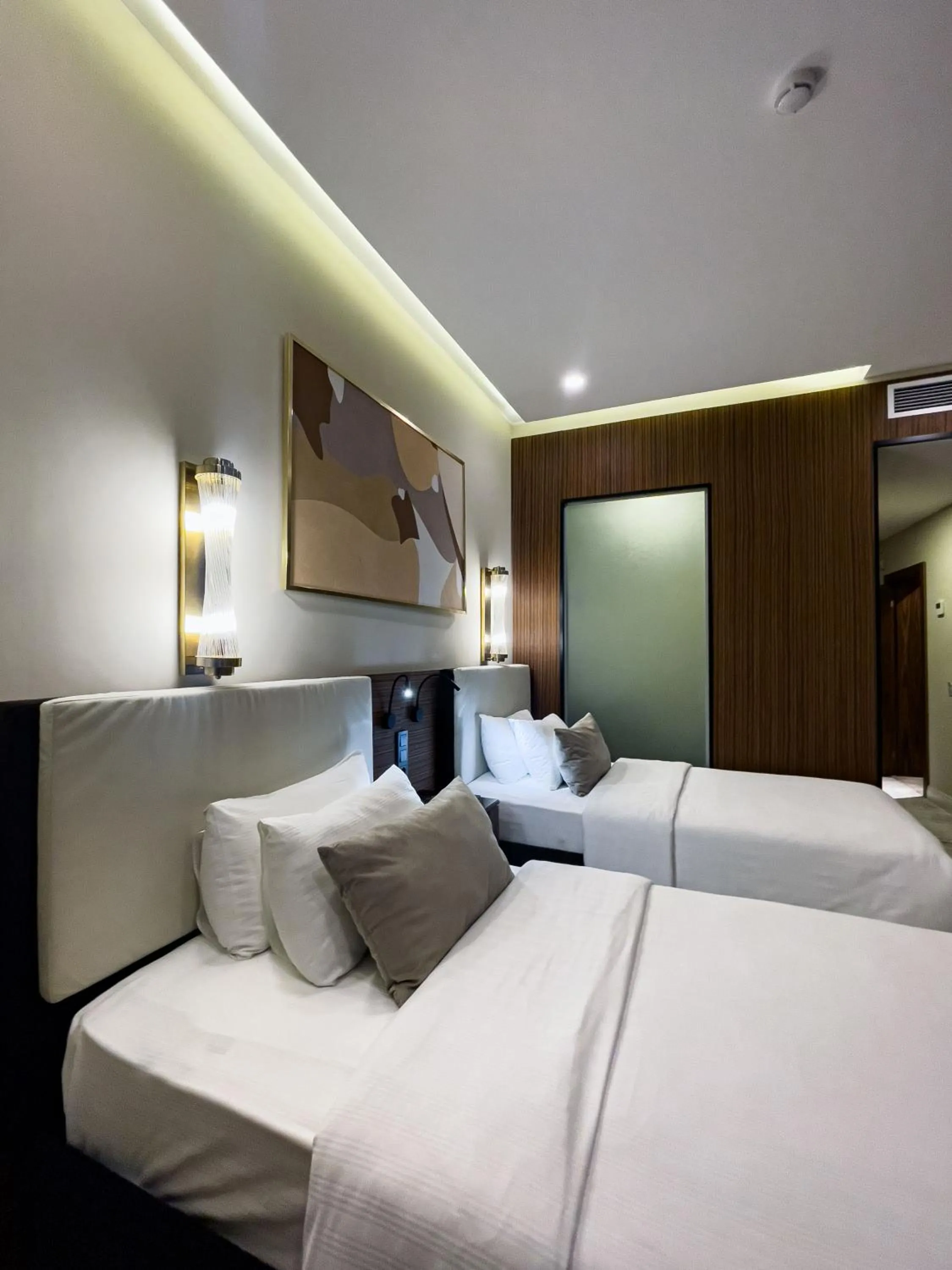 Bedroom, Bed in Kazakhstan Hotel