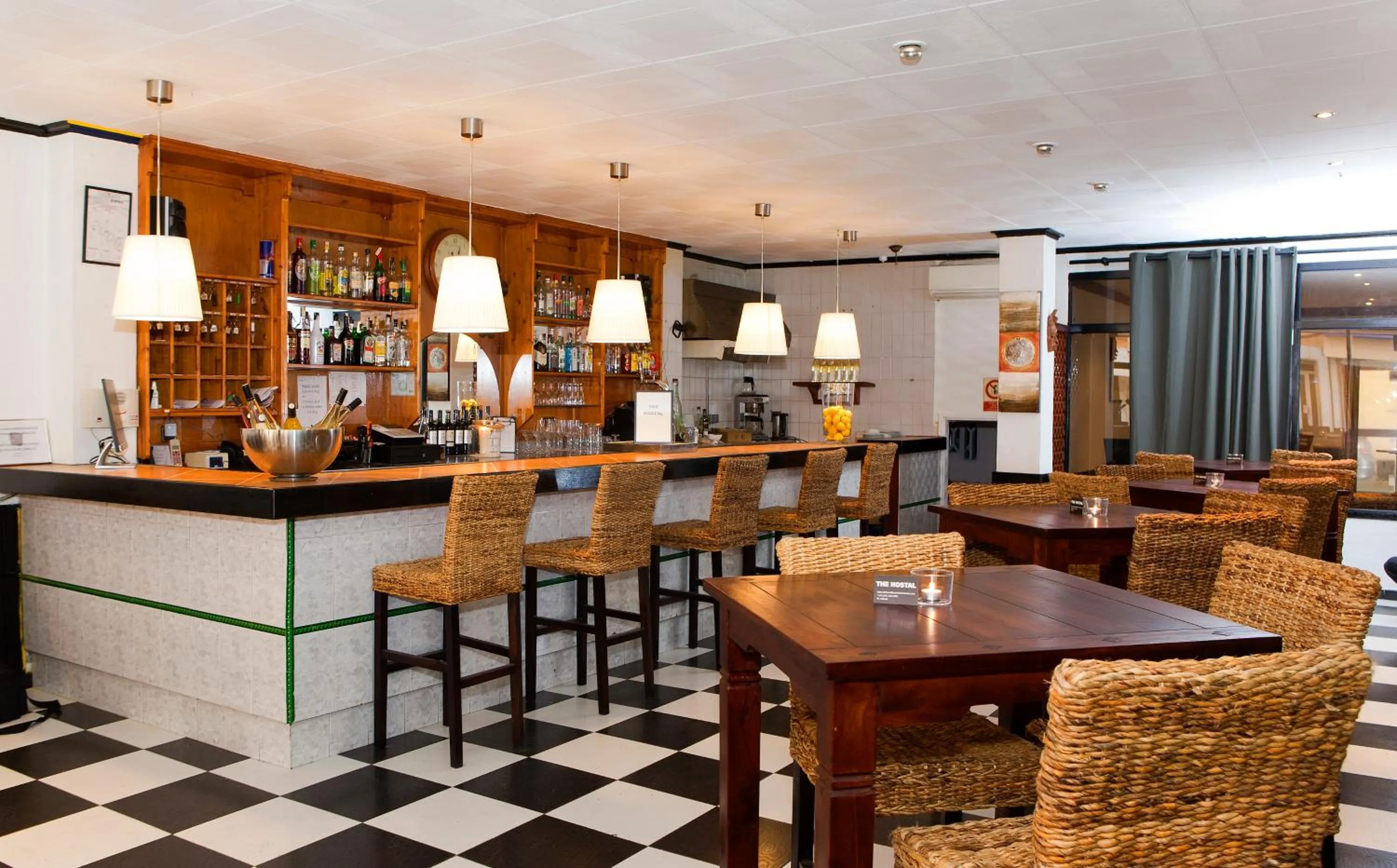 Lounge or bar in Hostal Tierramar