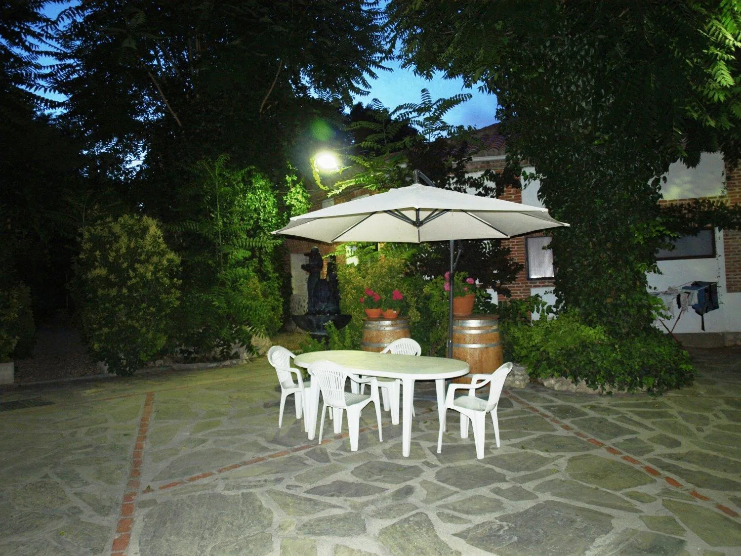 Patio in Gran Posada La Mesnada