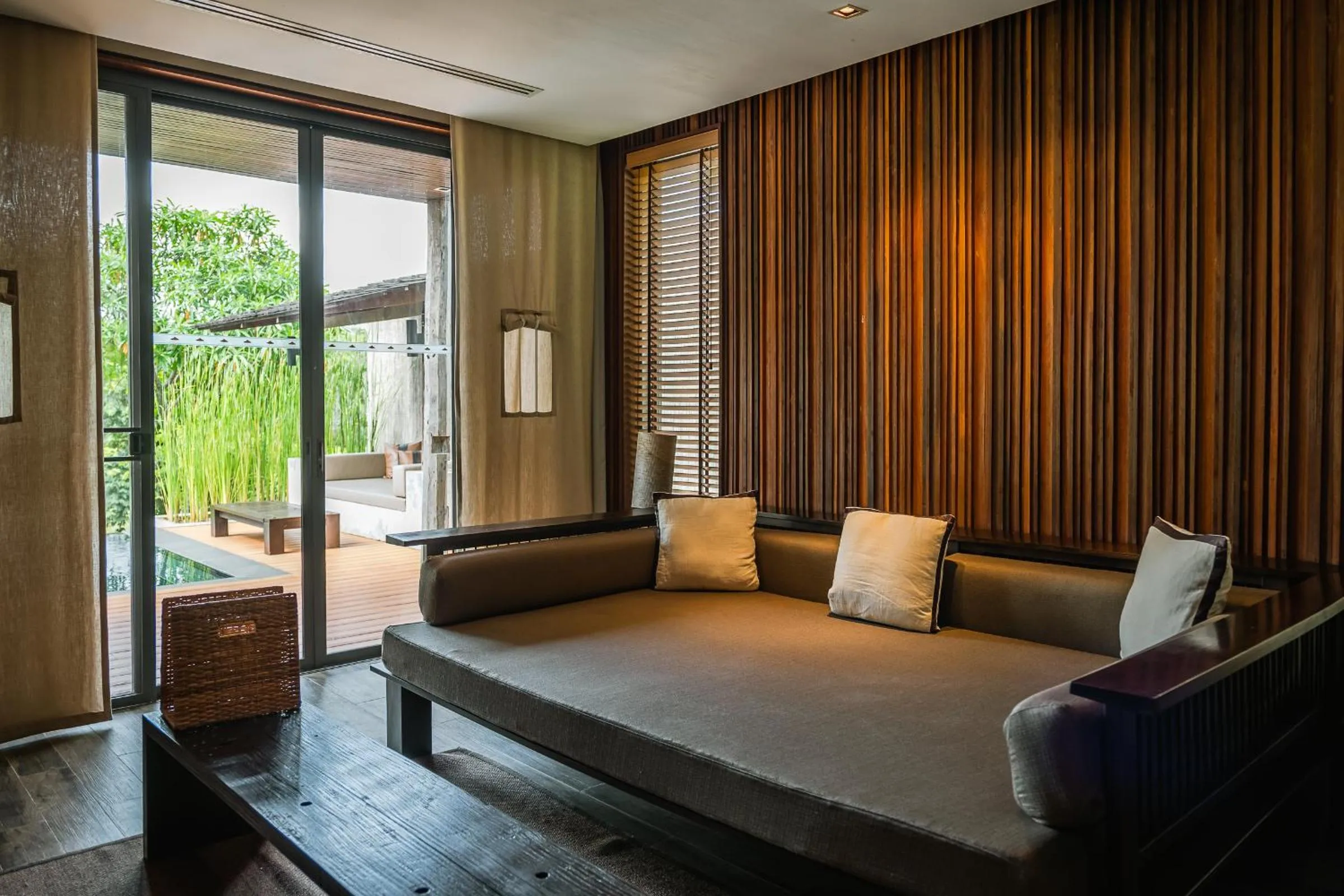 Living room in MUTHI MAYA Forest Pool Villa Resort - SHA Plus Certified