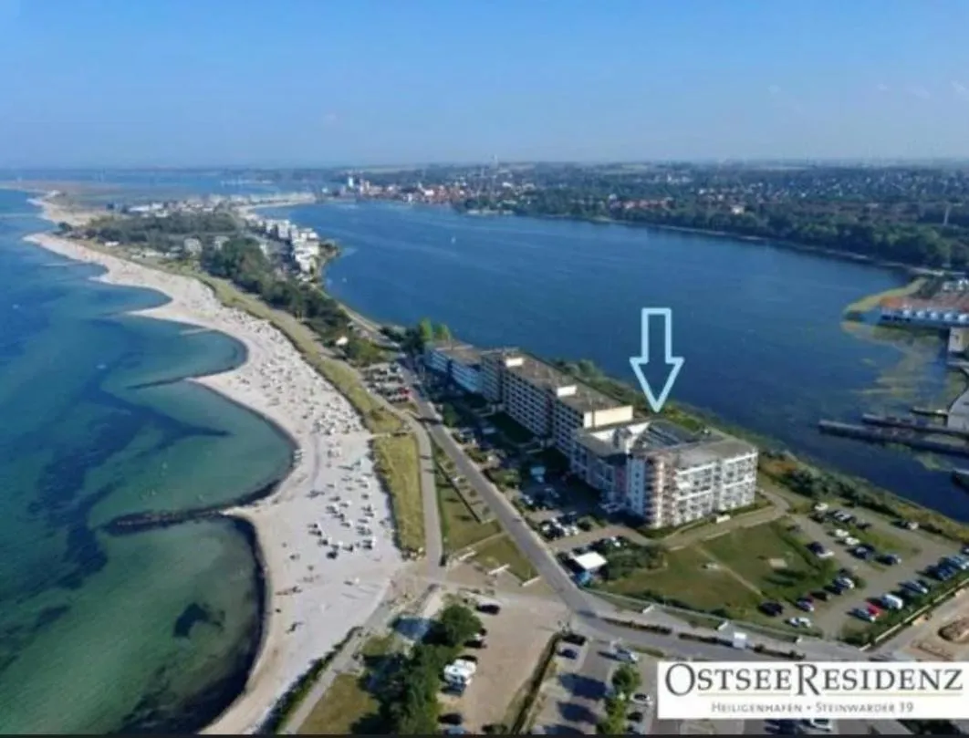 Bird's eye view in Appartementhaus Ostseeresidenz
