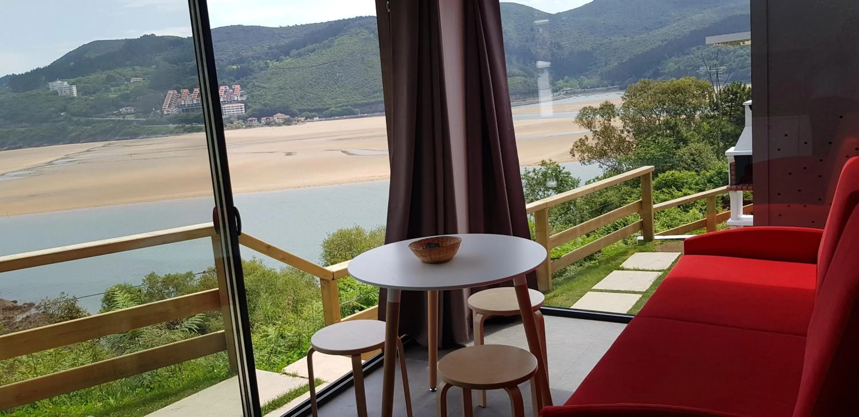 Mobile Home with Sea View in Bungalows Portuondo parking gratuito