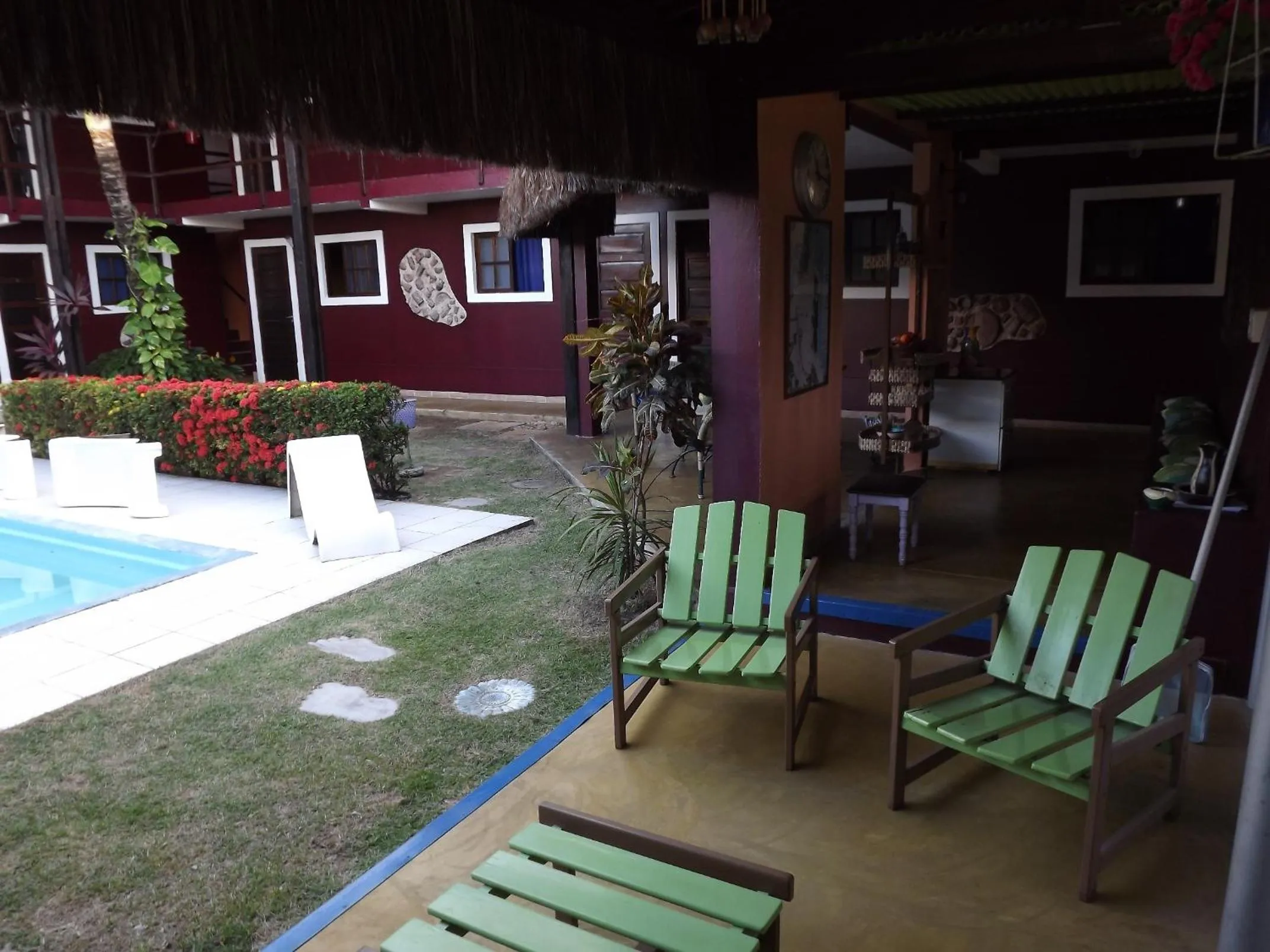 Balcony/Terrace in Bela Silvia Pousada