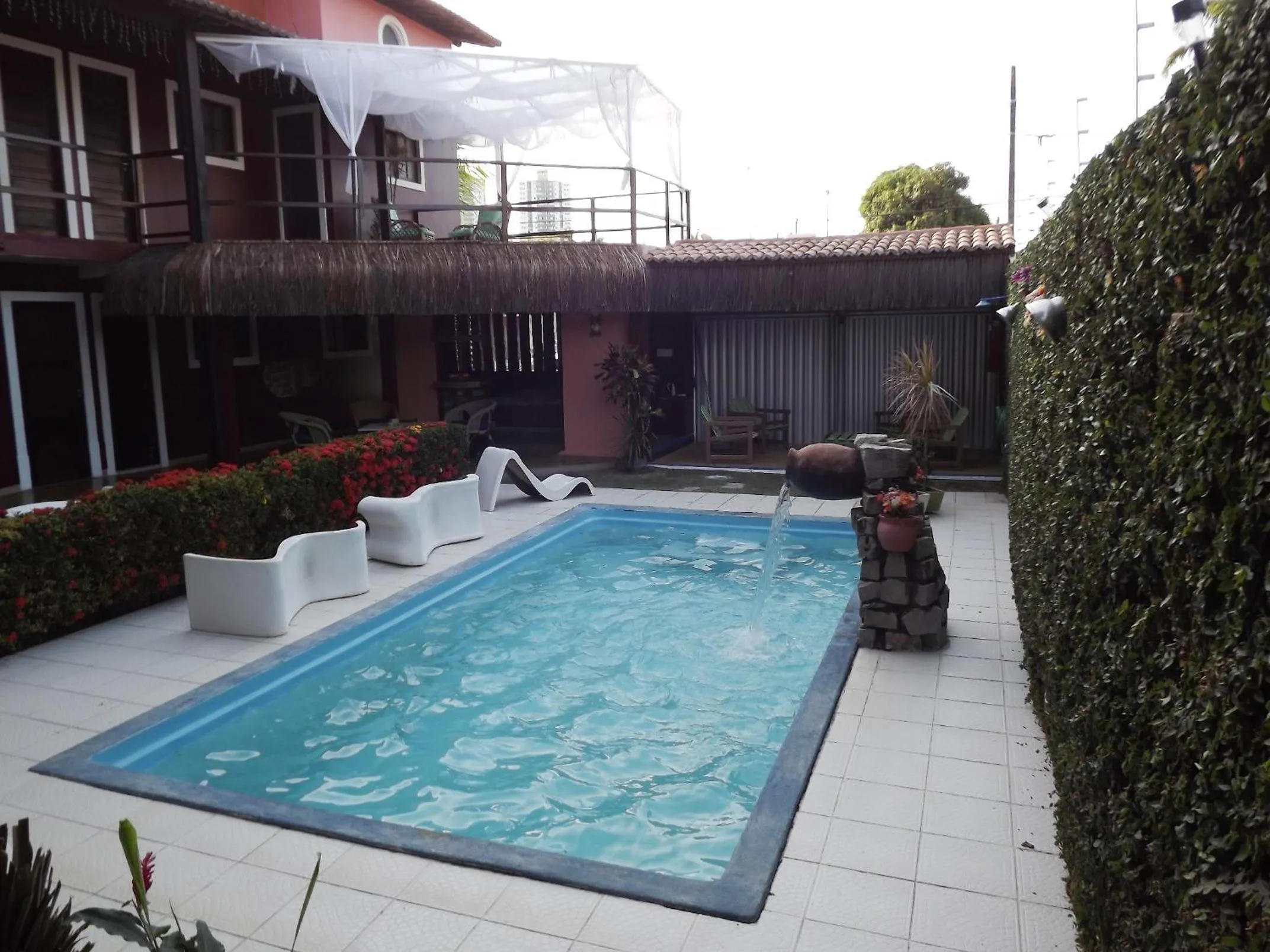 Garden view in Bela Silvia Pousada