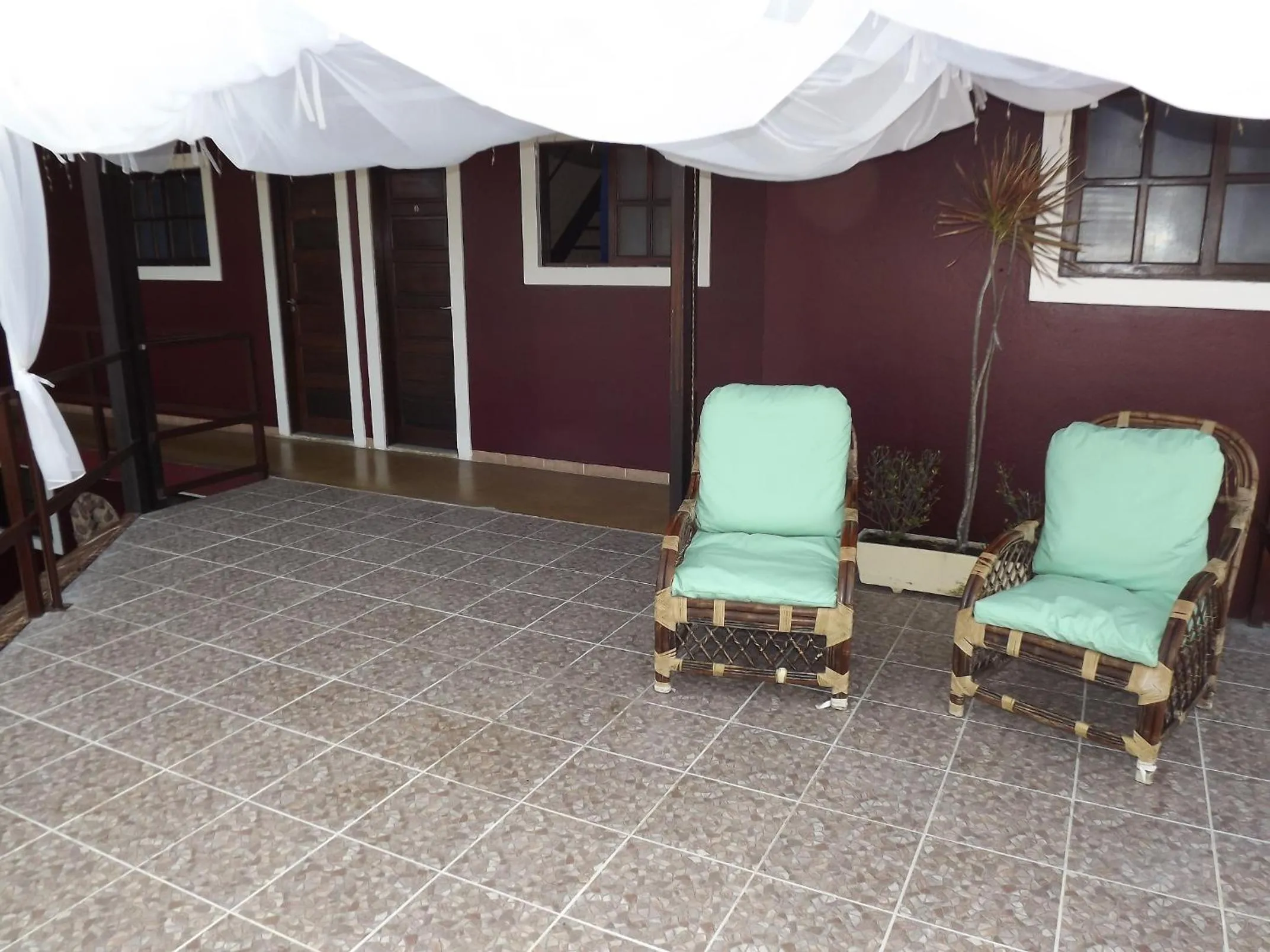 Balcony/Terrace in Bela Silvia Pousada