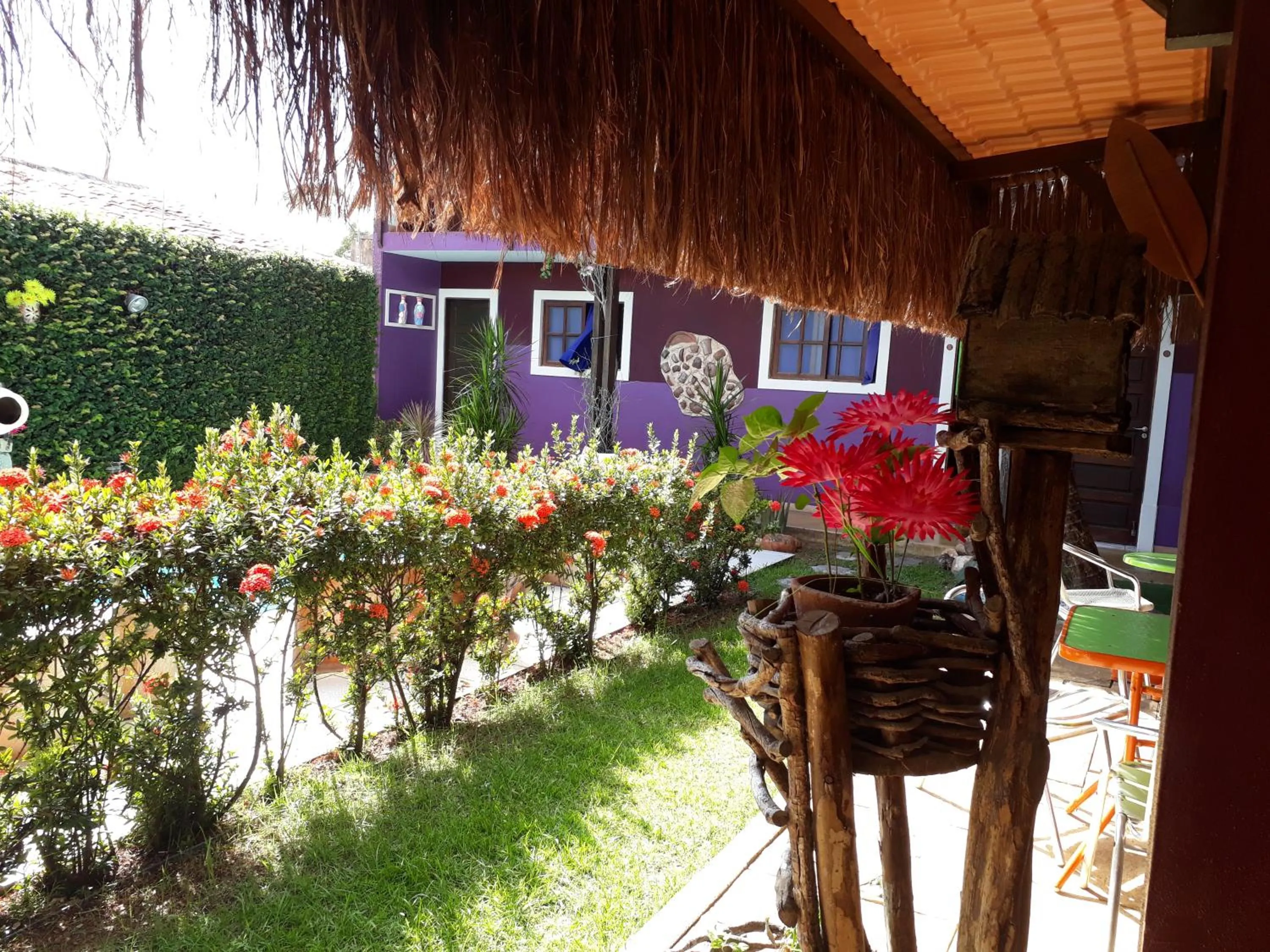 Garden in Bela Silvia Pousada