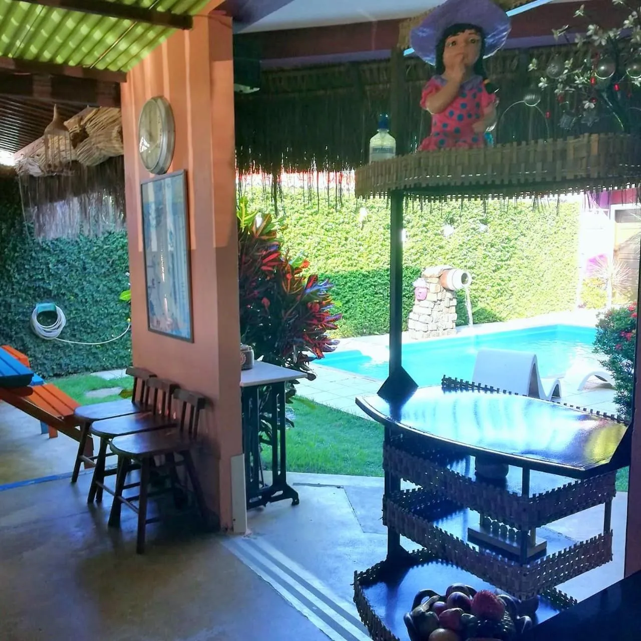 Garden in Bela Silvia Pousada