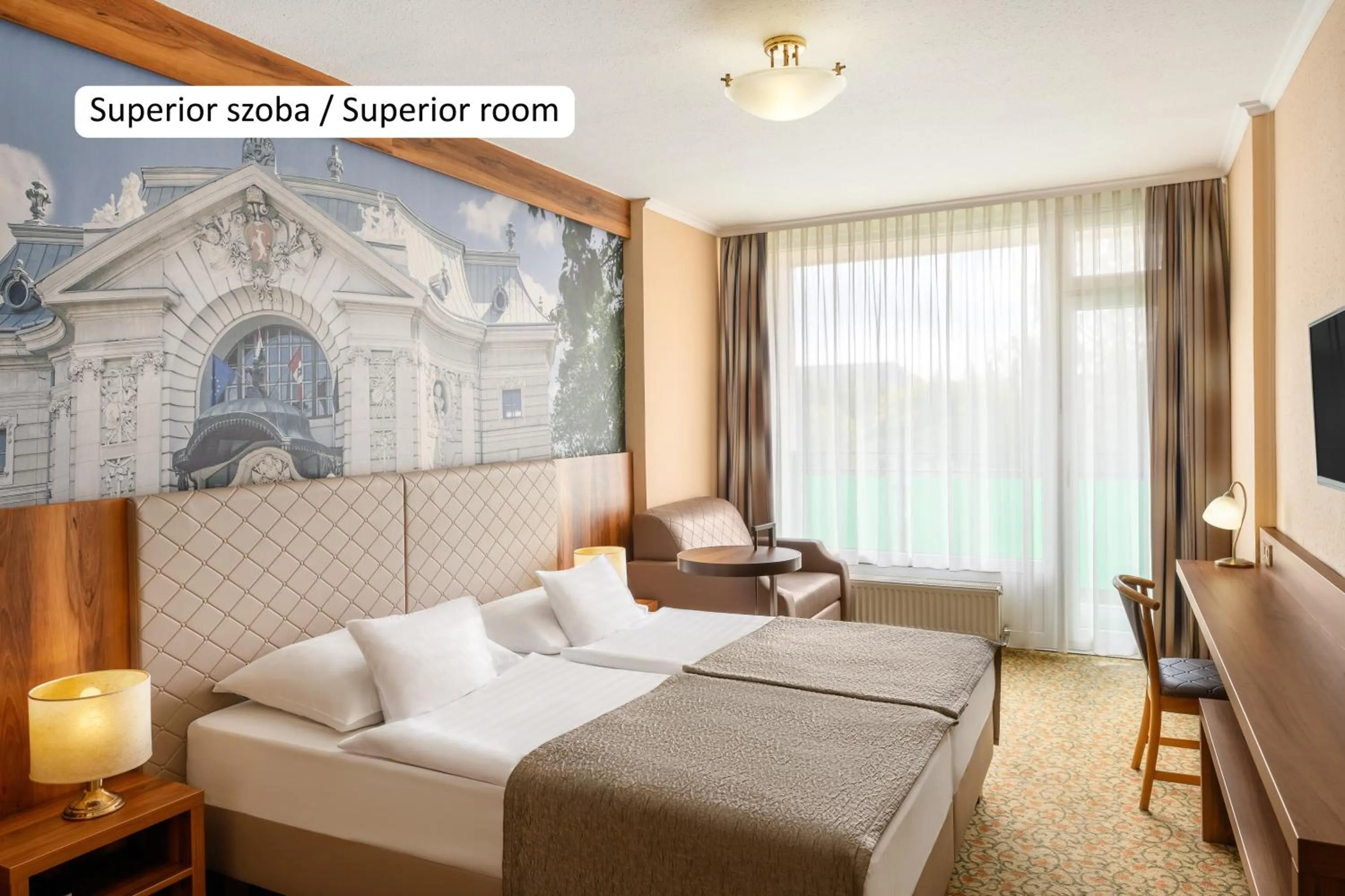 Bedroom, Bed in Aranyhomok Hotel Business & Relax