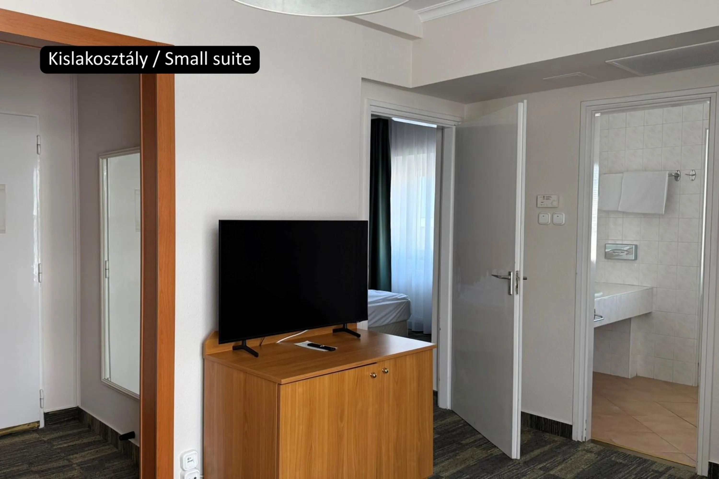 Bed in Aranyhomok Hotel Business & Relax