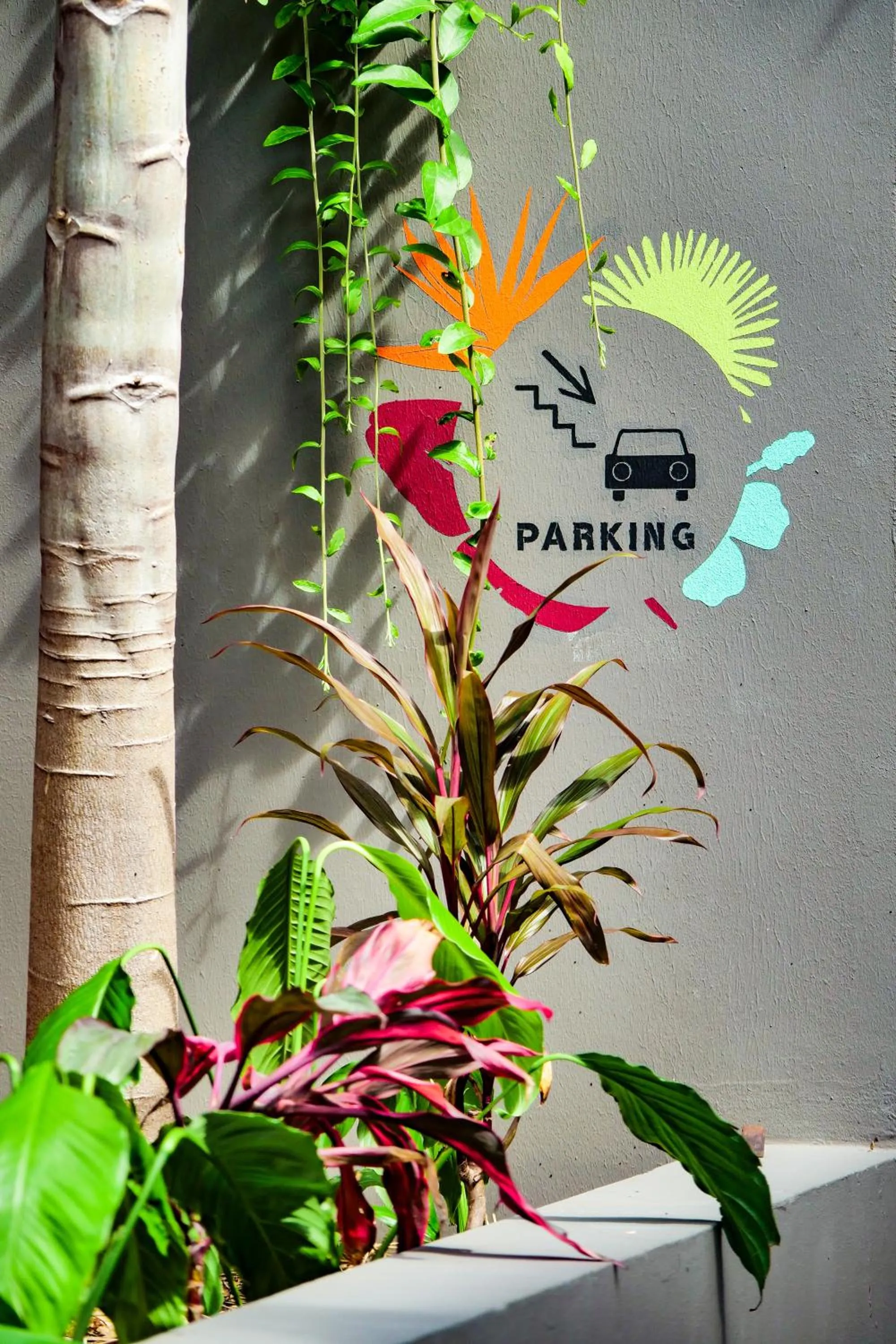 Decorative detail in Gondwana City Green