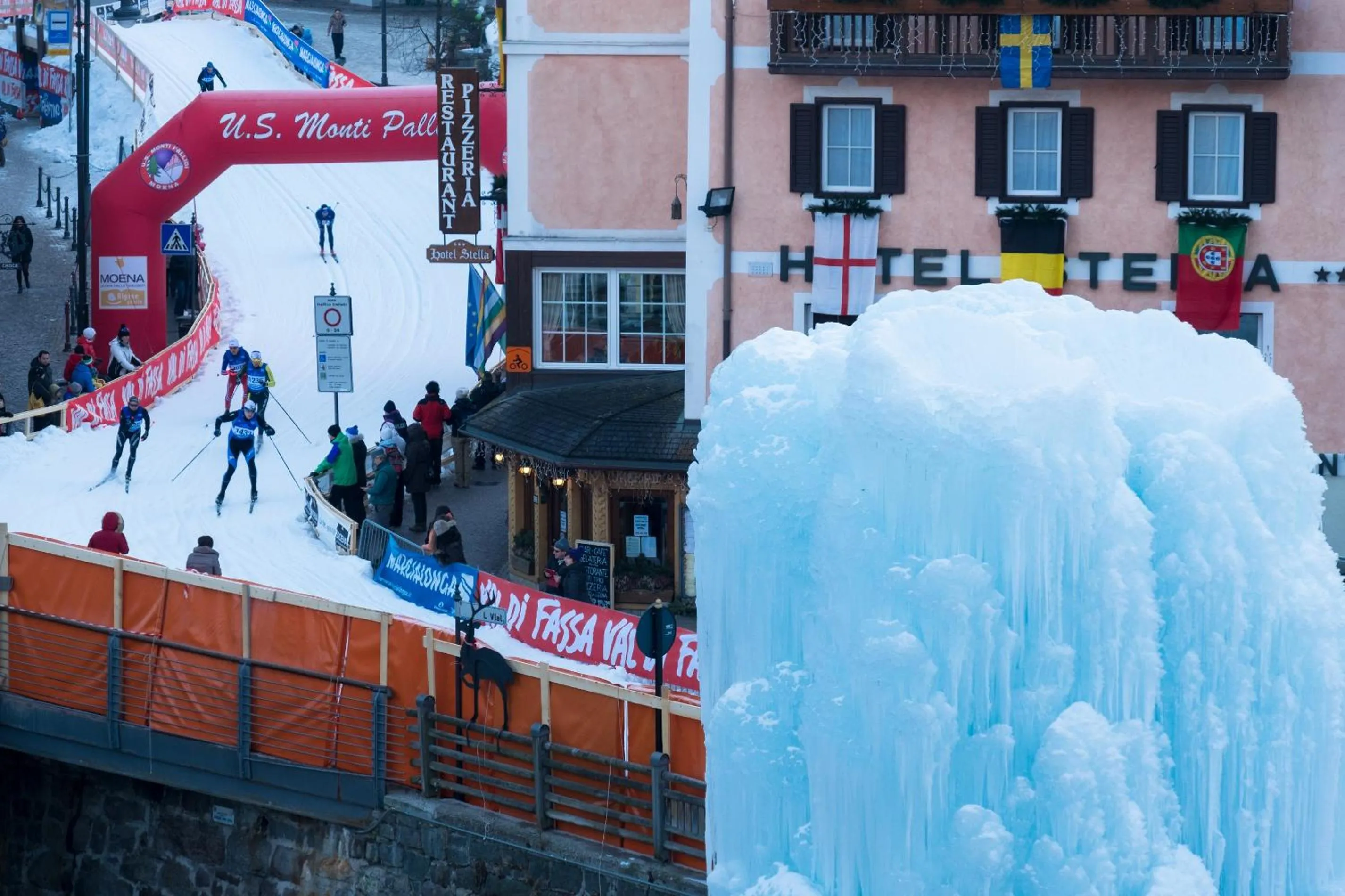 Skiing in Hotel Stella