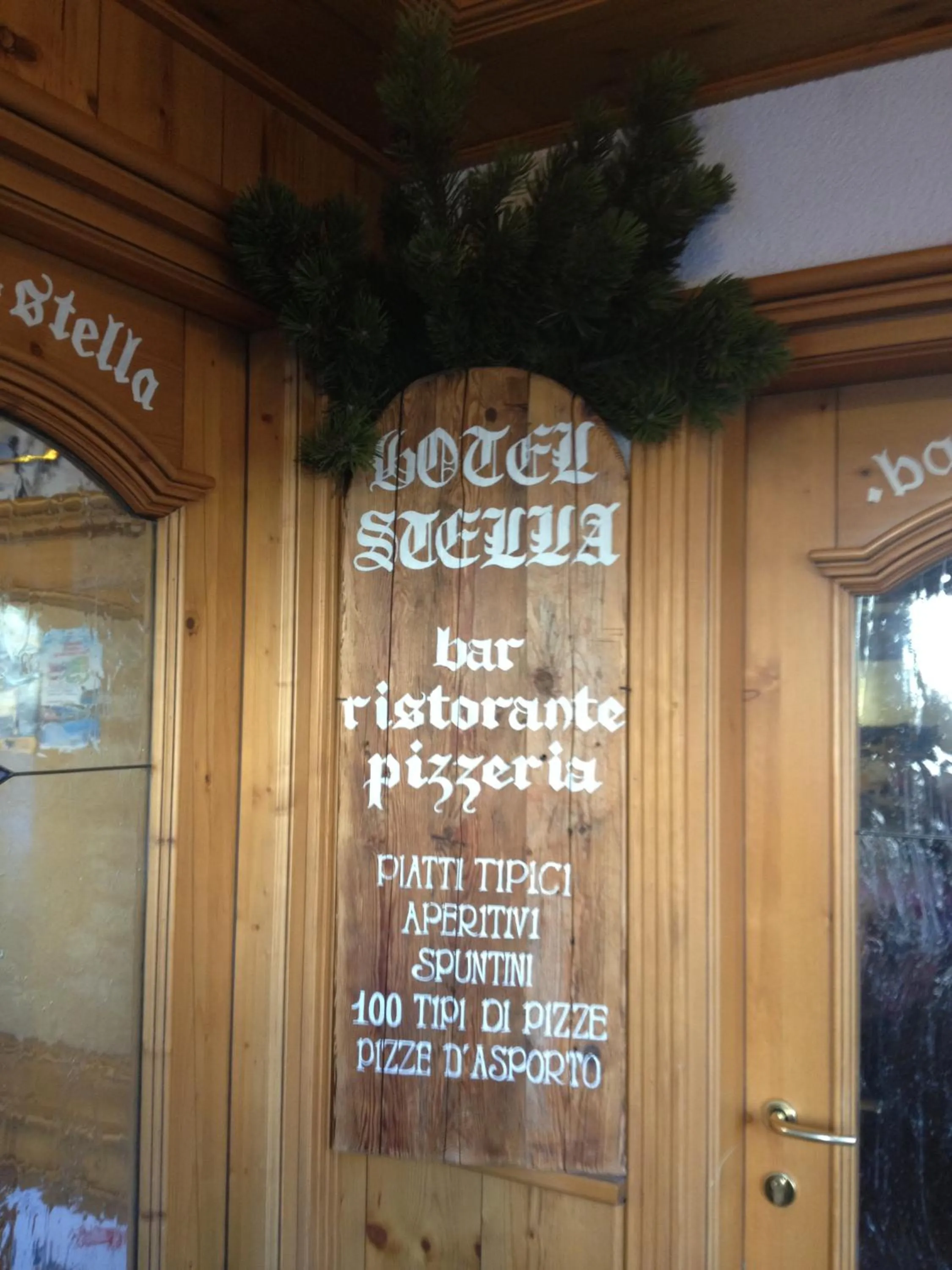 Decorative detail in Hotel Stella