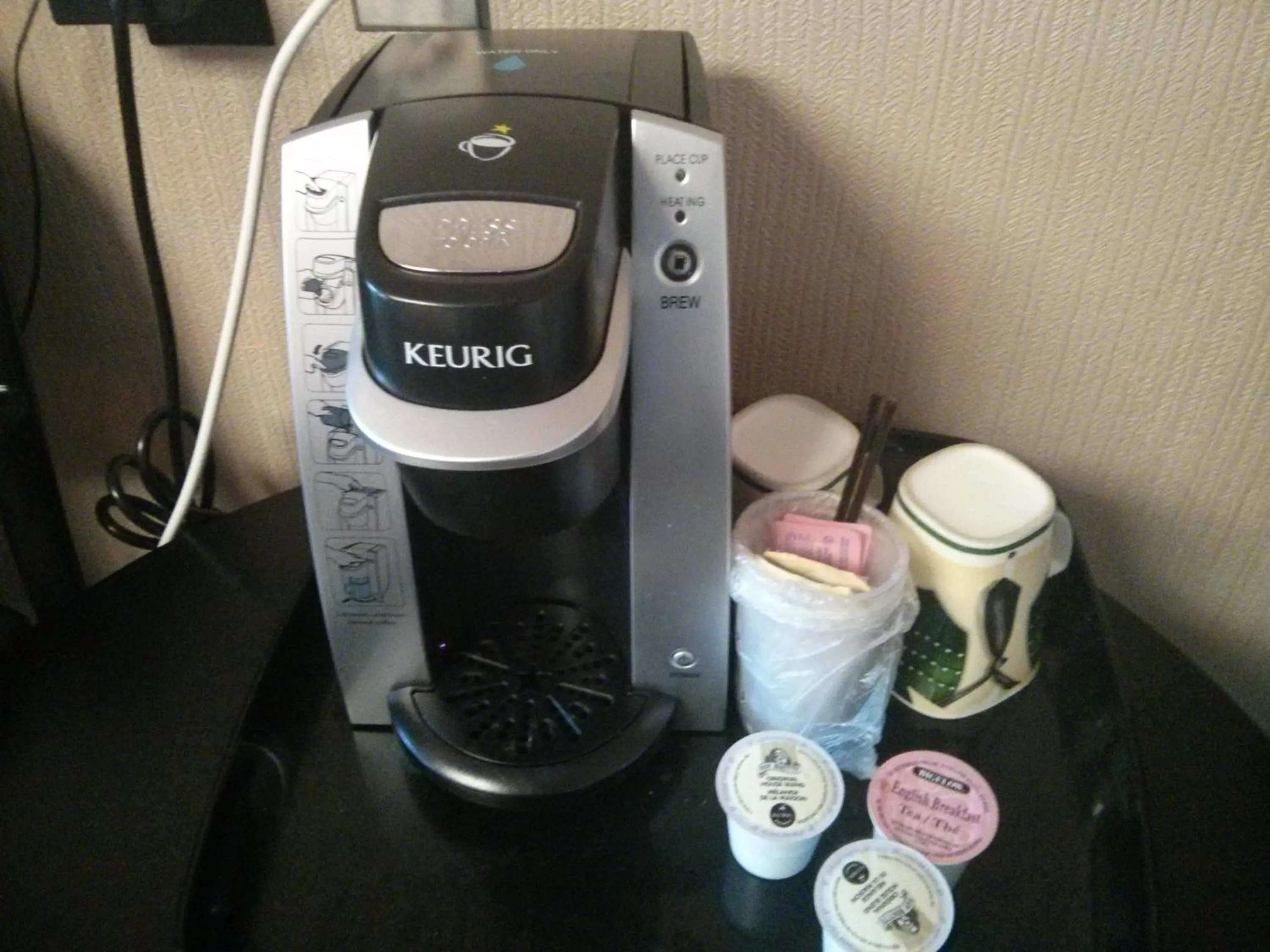 Coffee/tea facilities in Port Motel