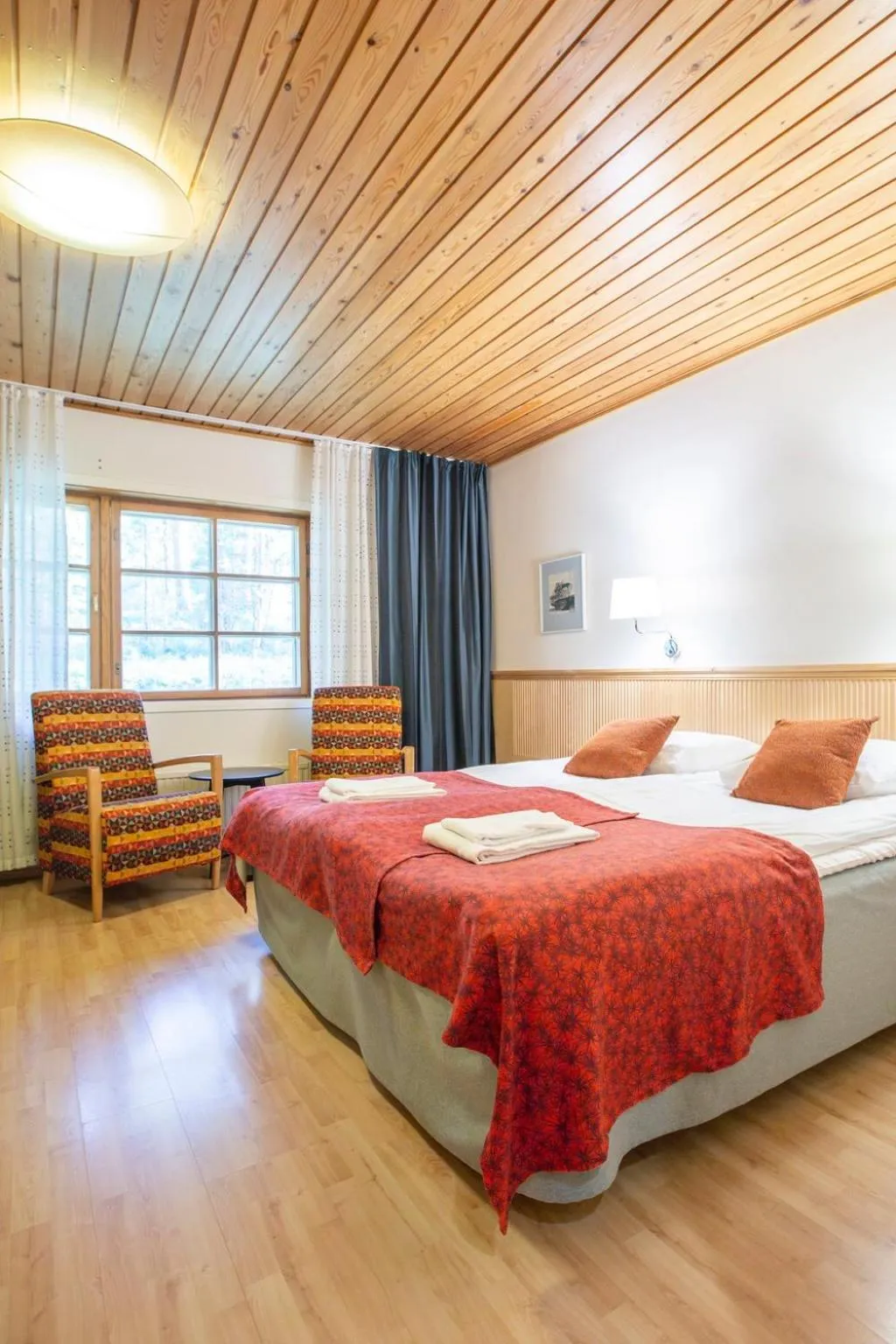 Bed in Levi Hotel Spa