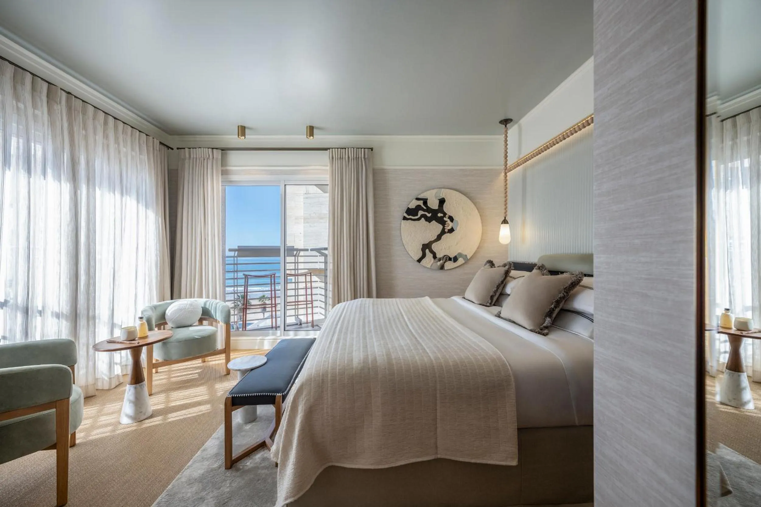 Bed in Savoy Sea Side Hotel