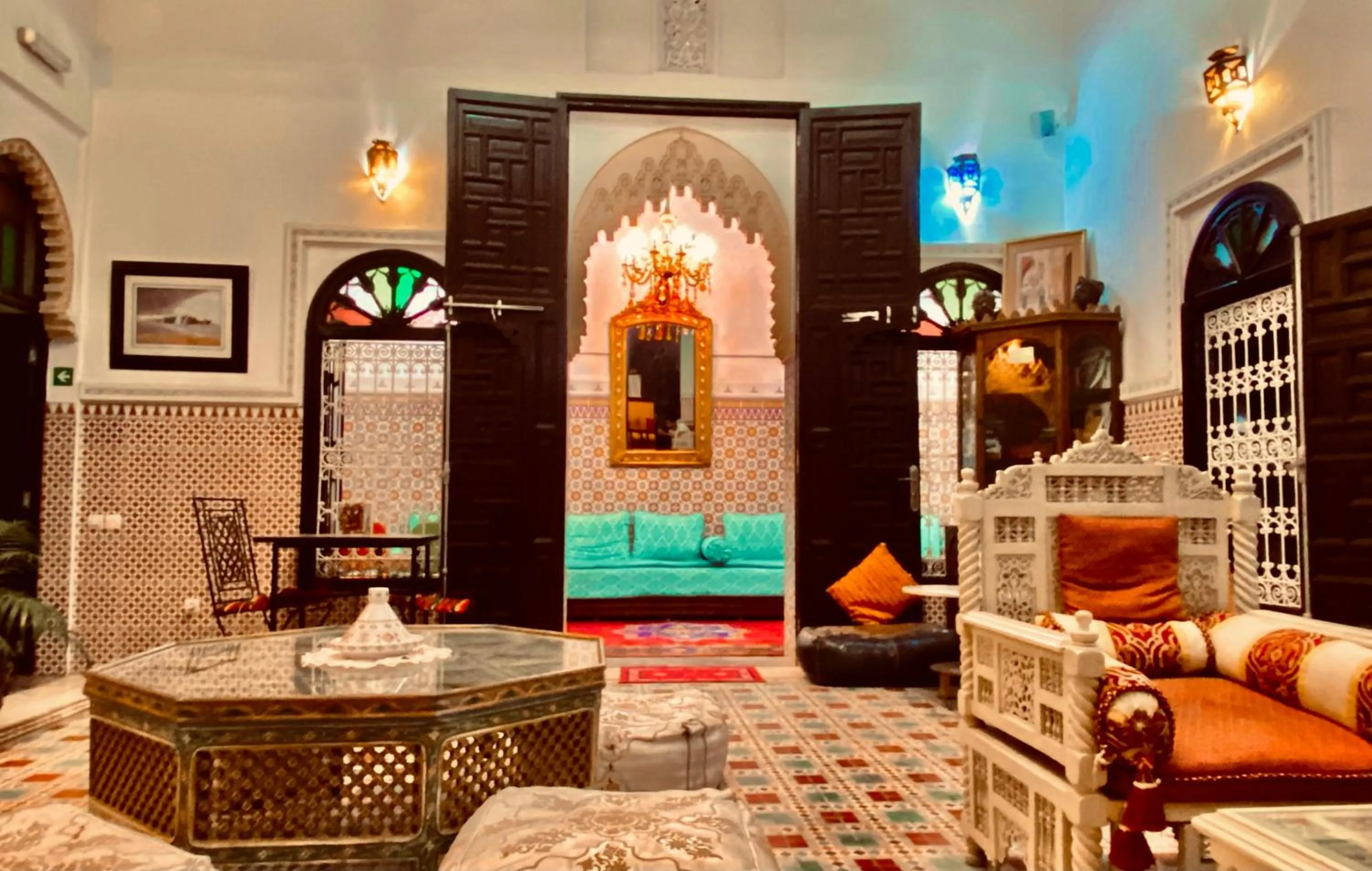 Living room in Riad Baddi