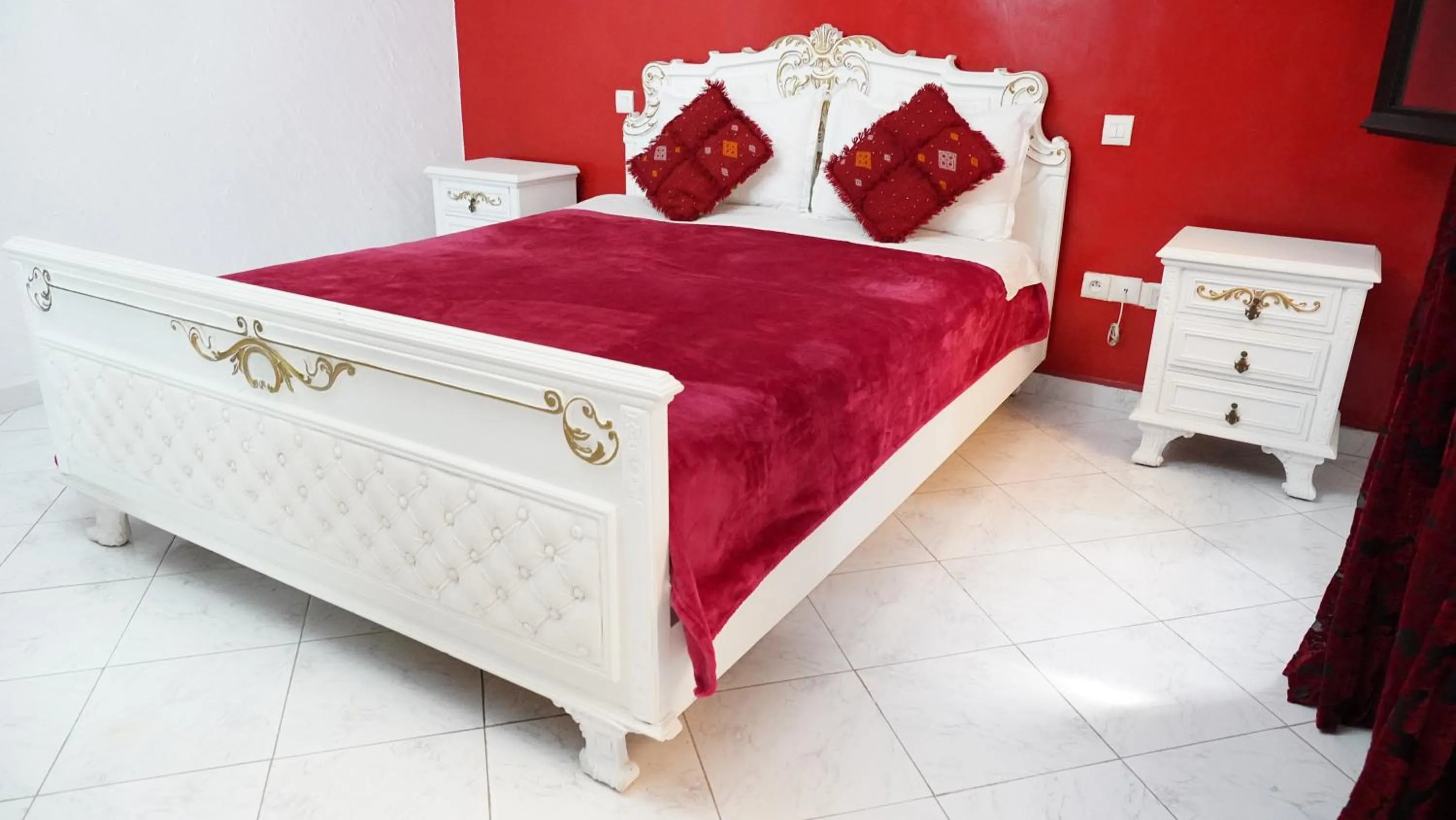 Bed in Riad Baddi