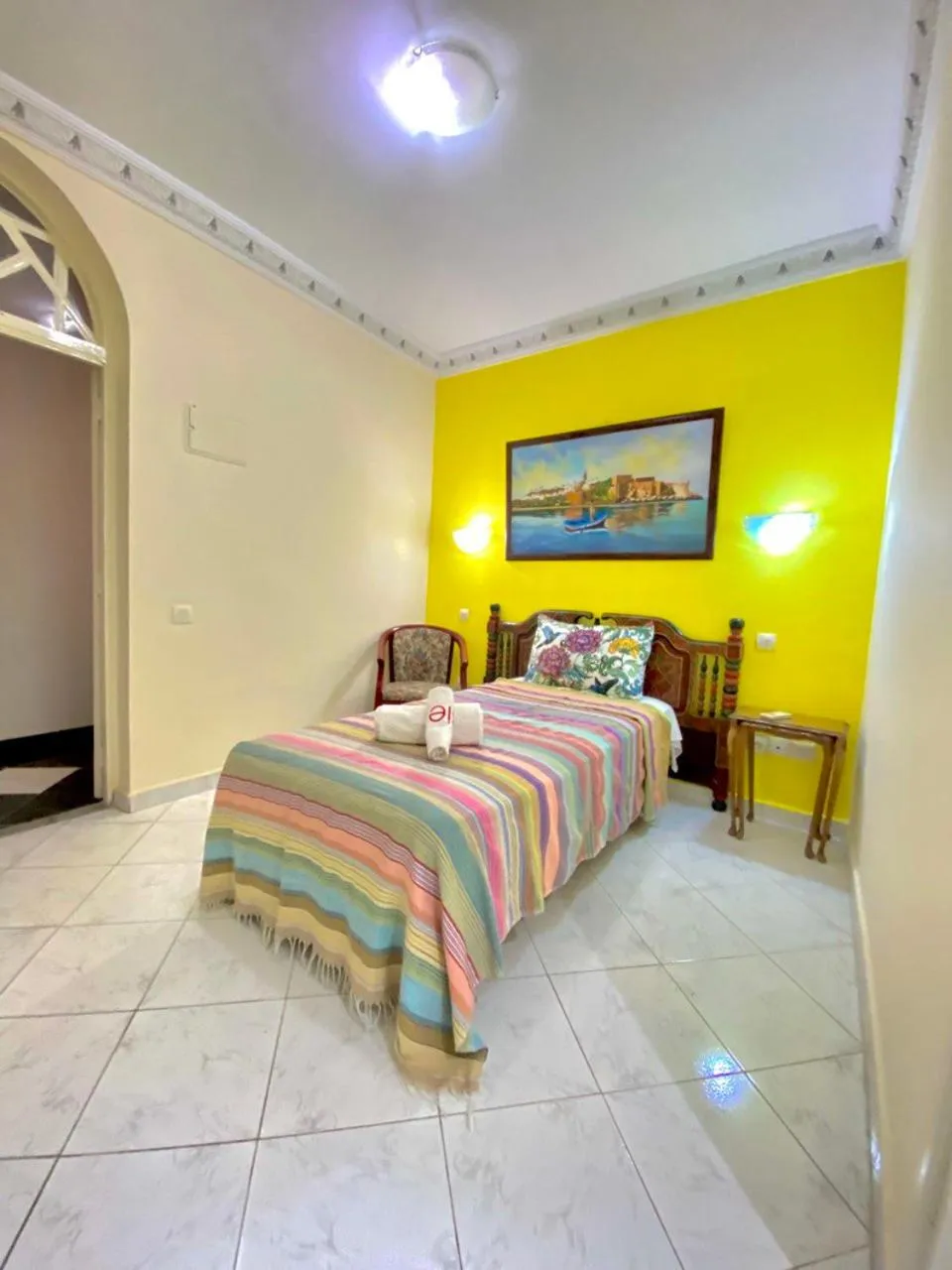 Photo of the whole room, Bed in Riad Baddi