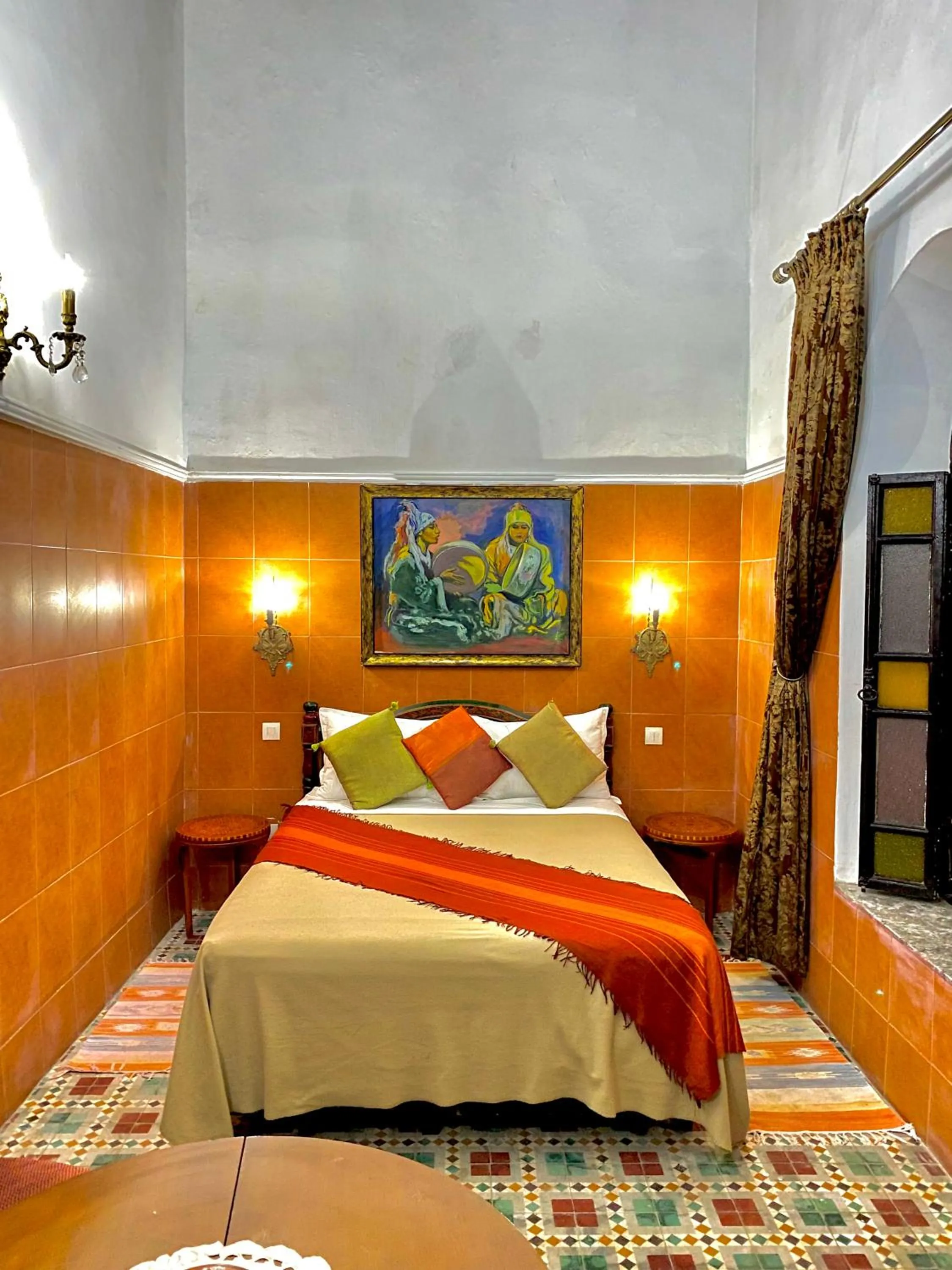 Bed in Riad Baddi