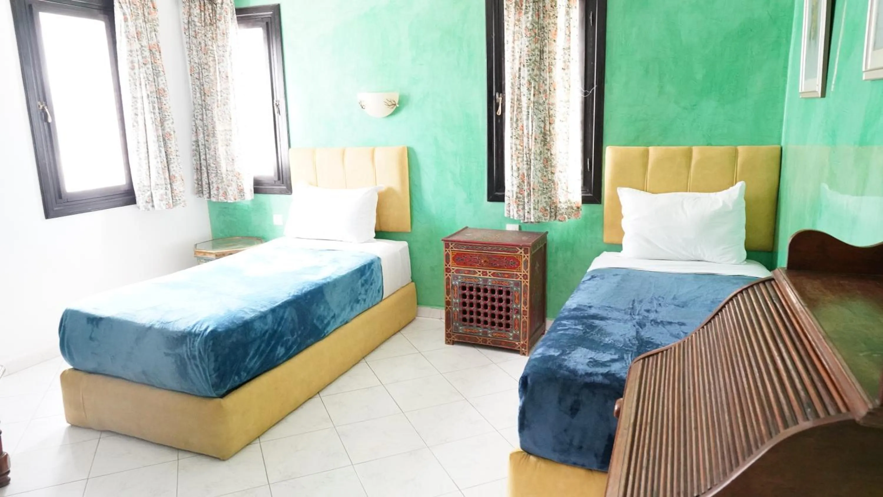 Bed in Riad Baddi