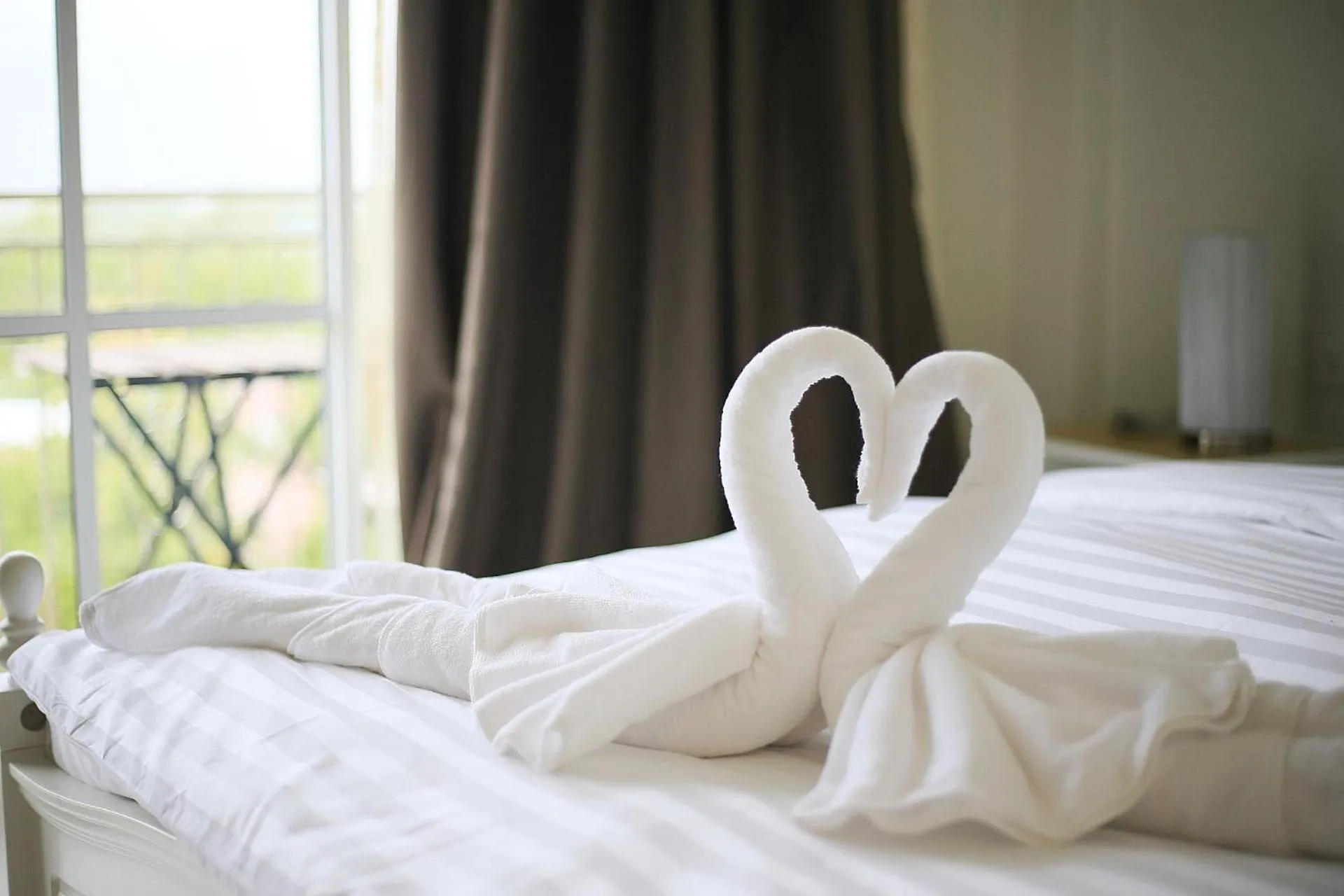 Bed in Pua De View Boutique Resort