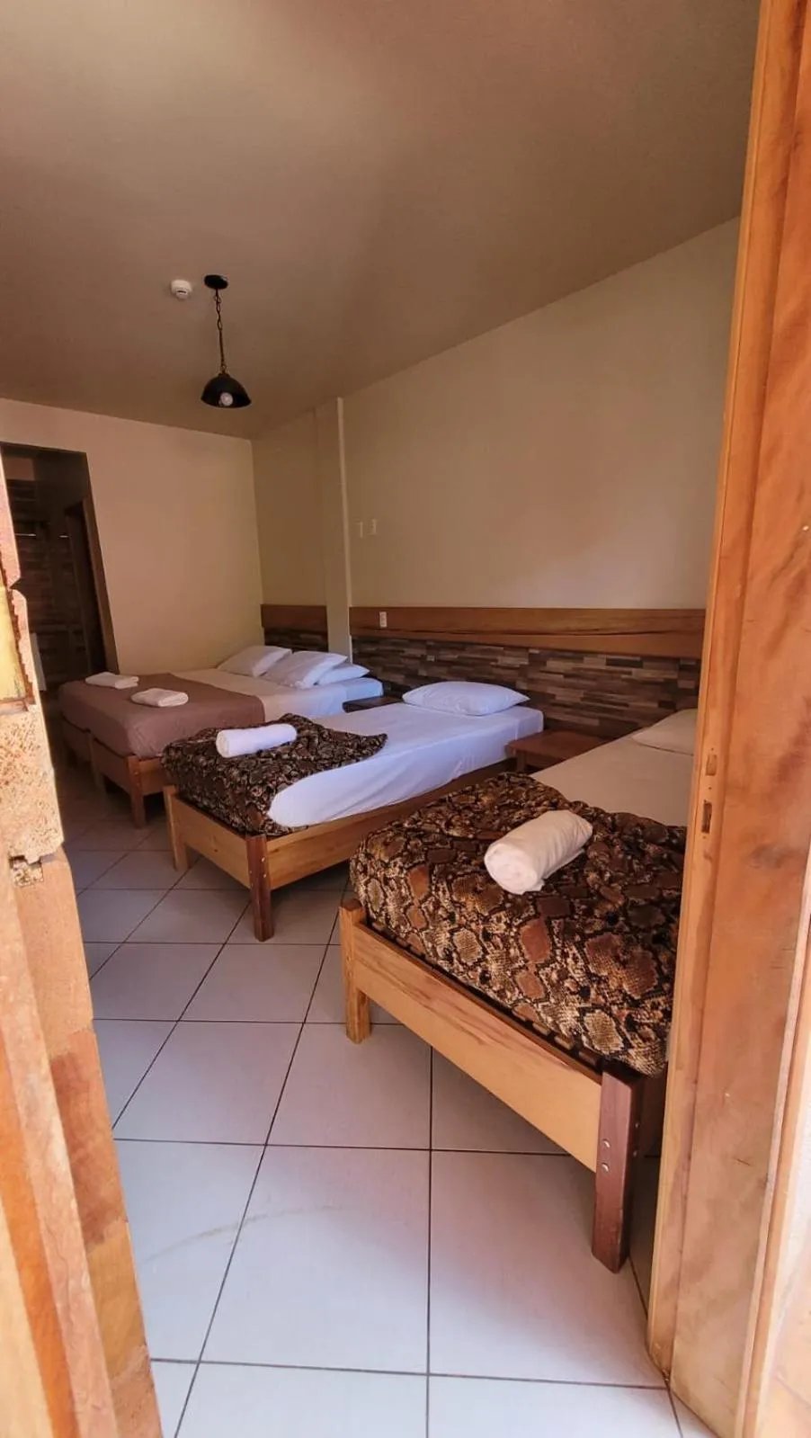 Bed in Pousada Sonho Meu Foz