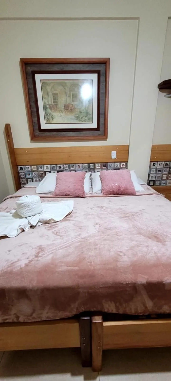 Bed in Pousada Sonho Meu Foz