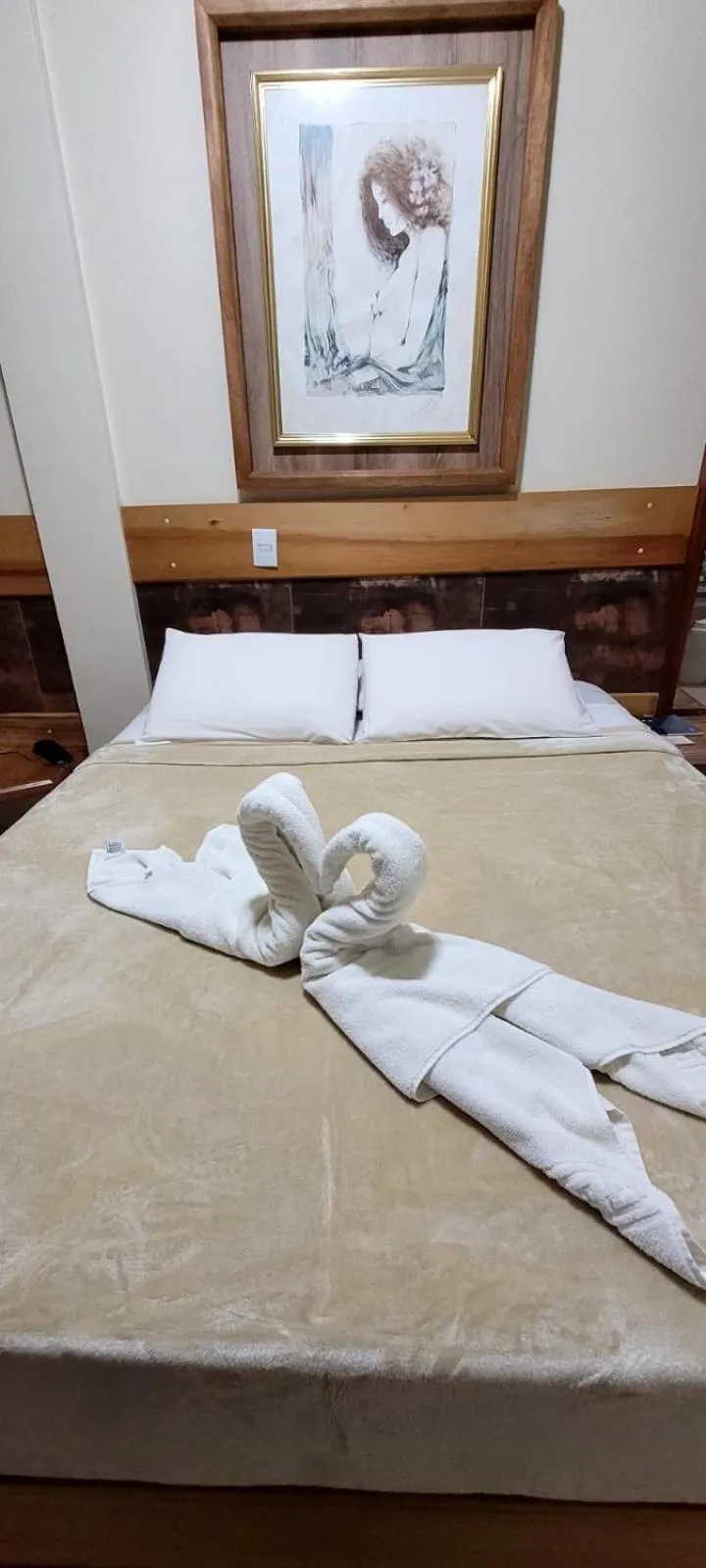 Bed in Pousada Sonho Meu Foz