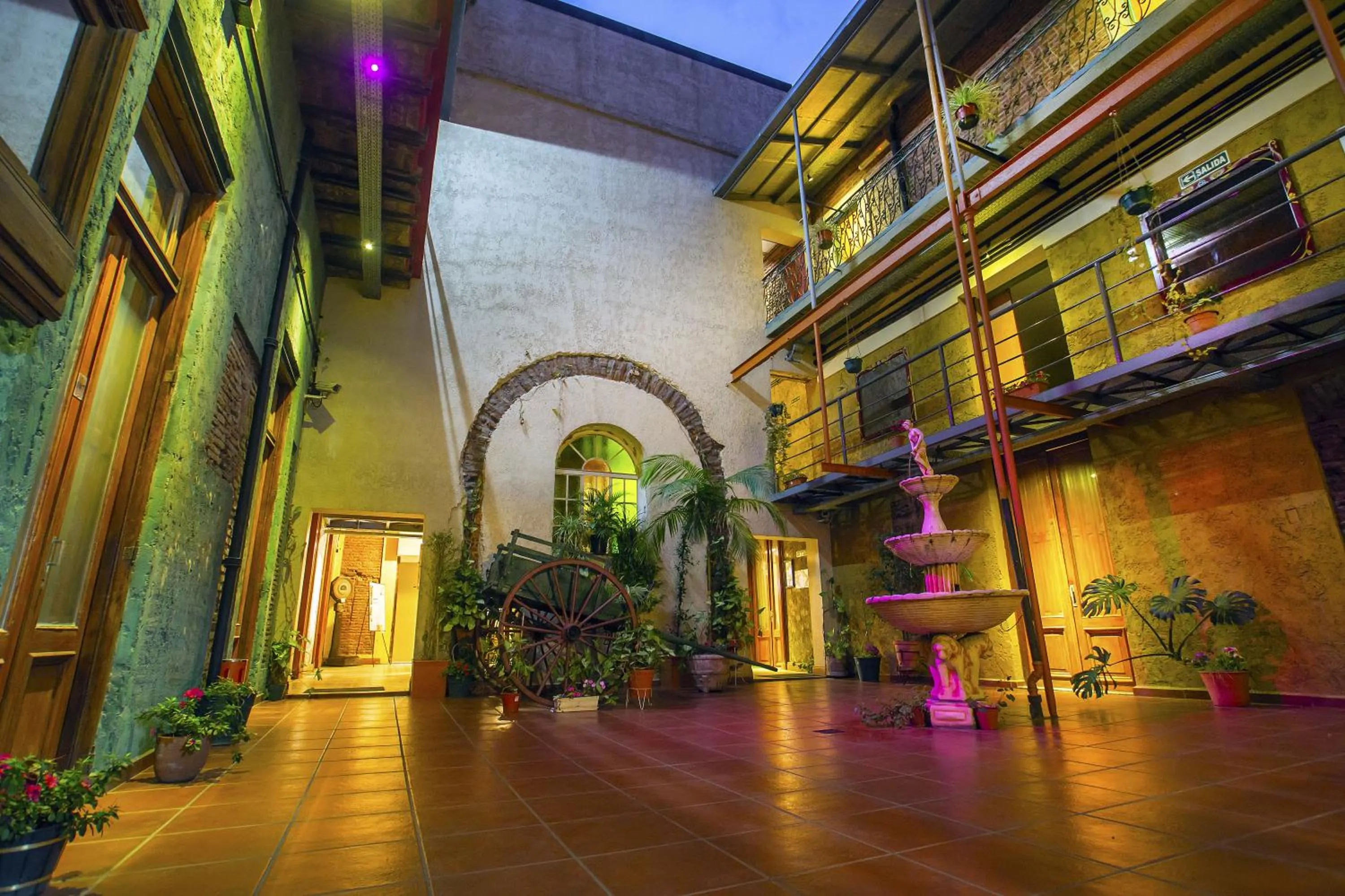 Night in Hotel Parada