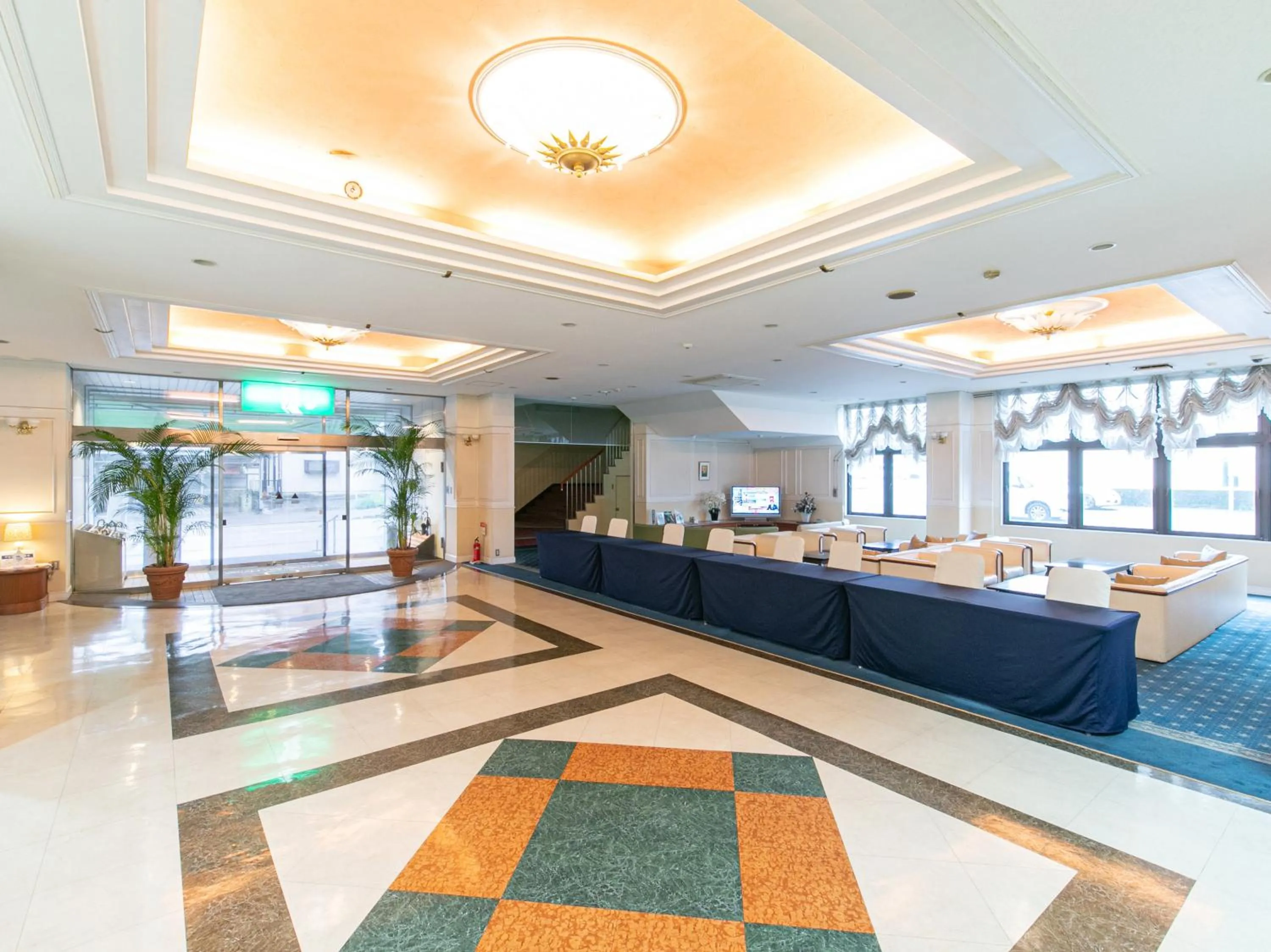 Seating area in Hotel Verfort Hyuga