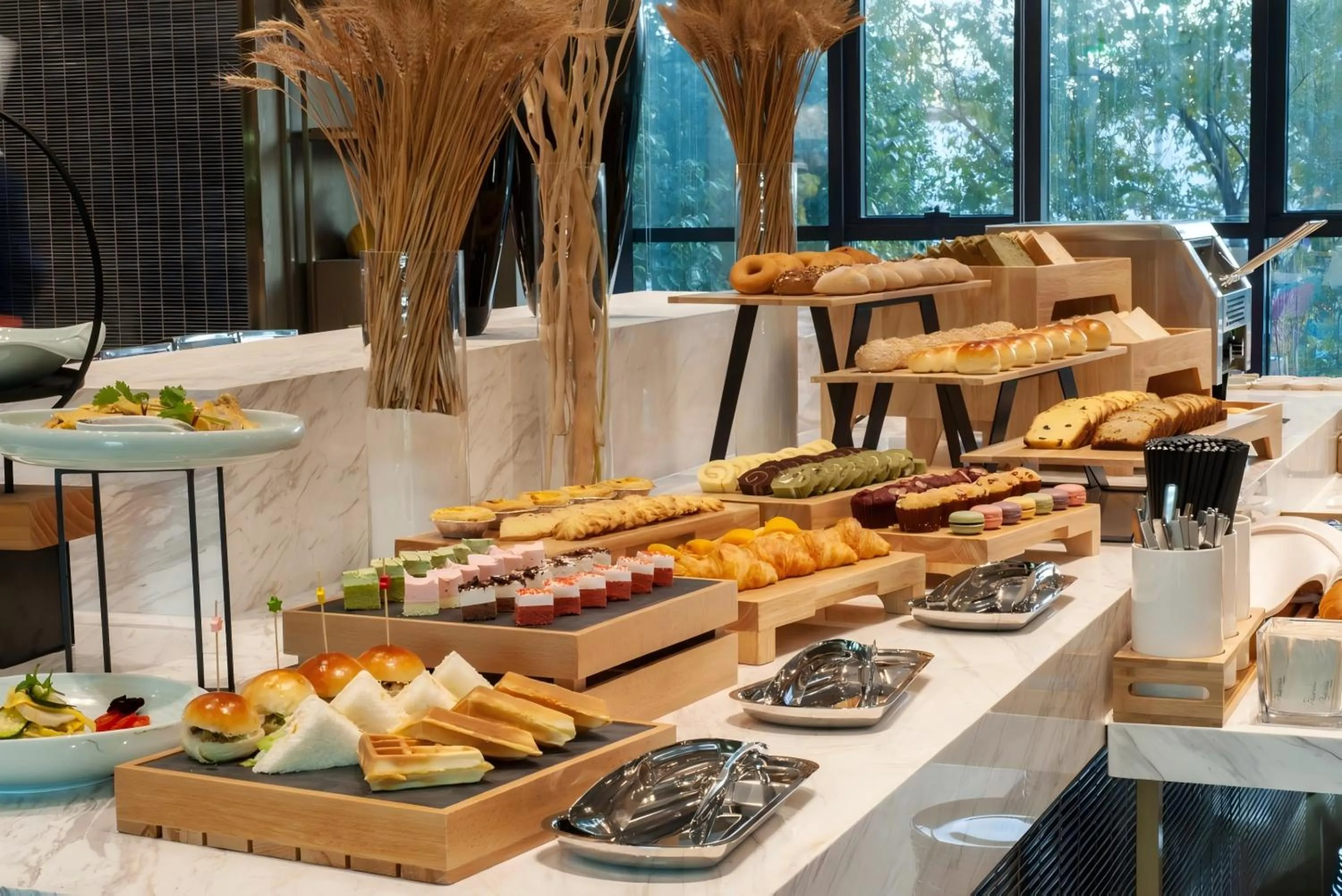 Breakfast in Shanghai Baixia Pagoda Hotel