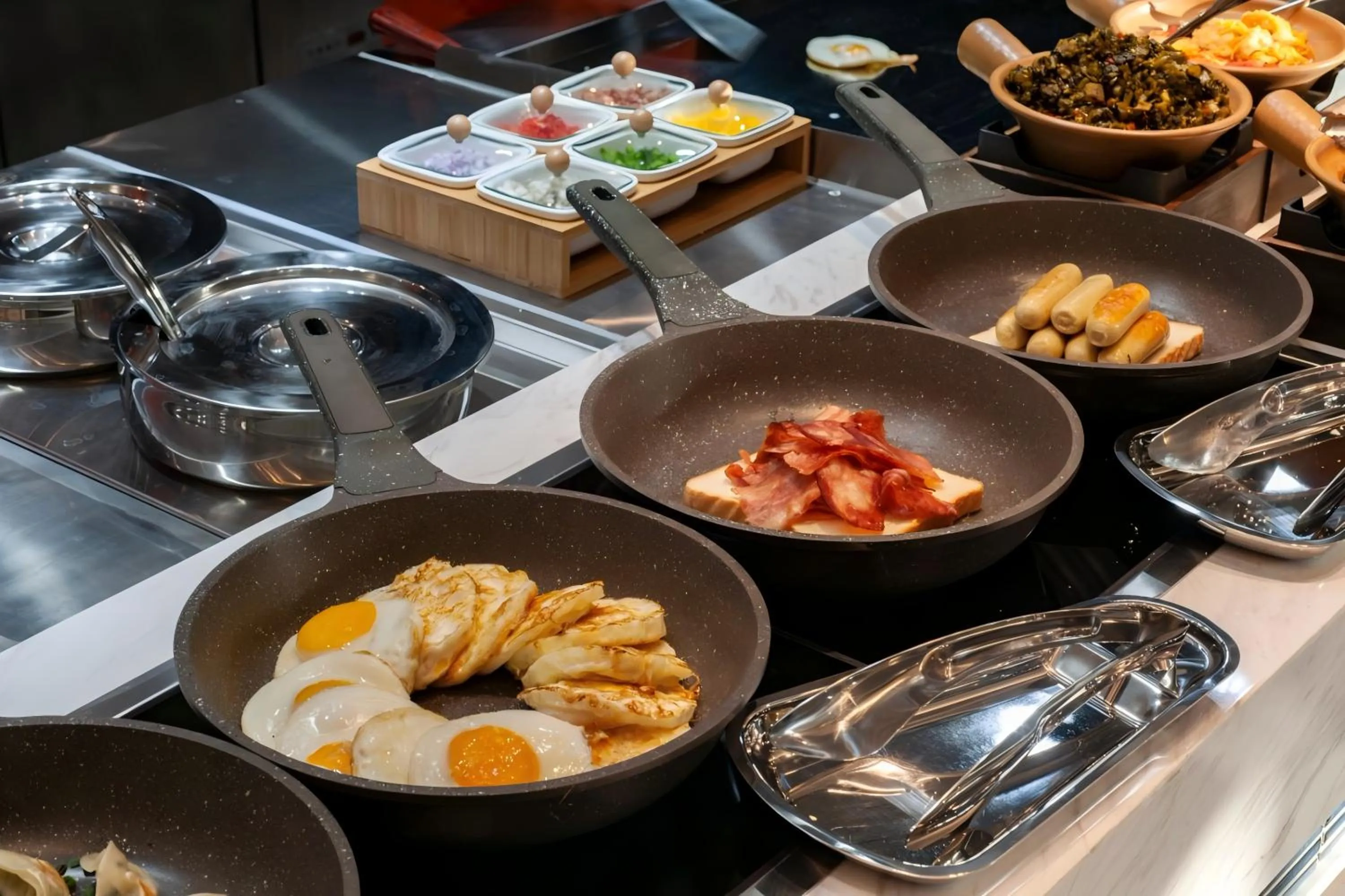 Breakfast in Shanghai Baixia Pagoda Hotel