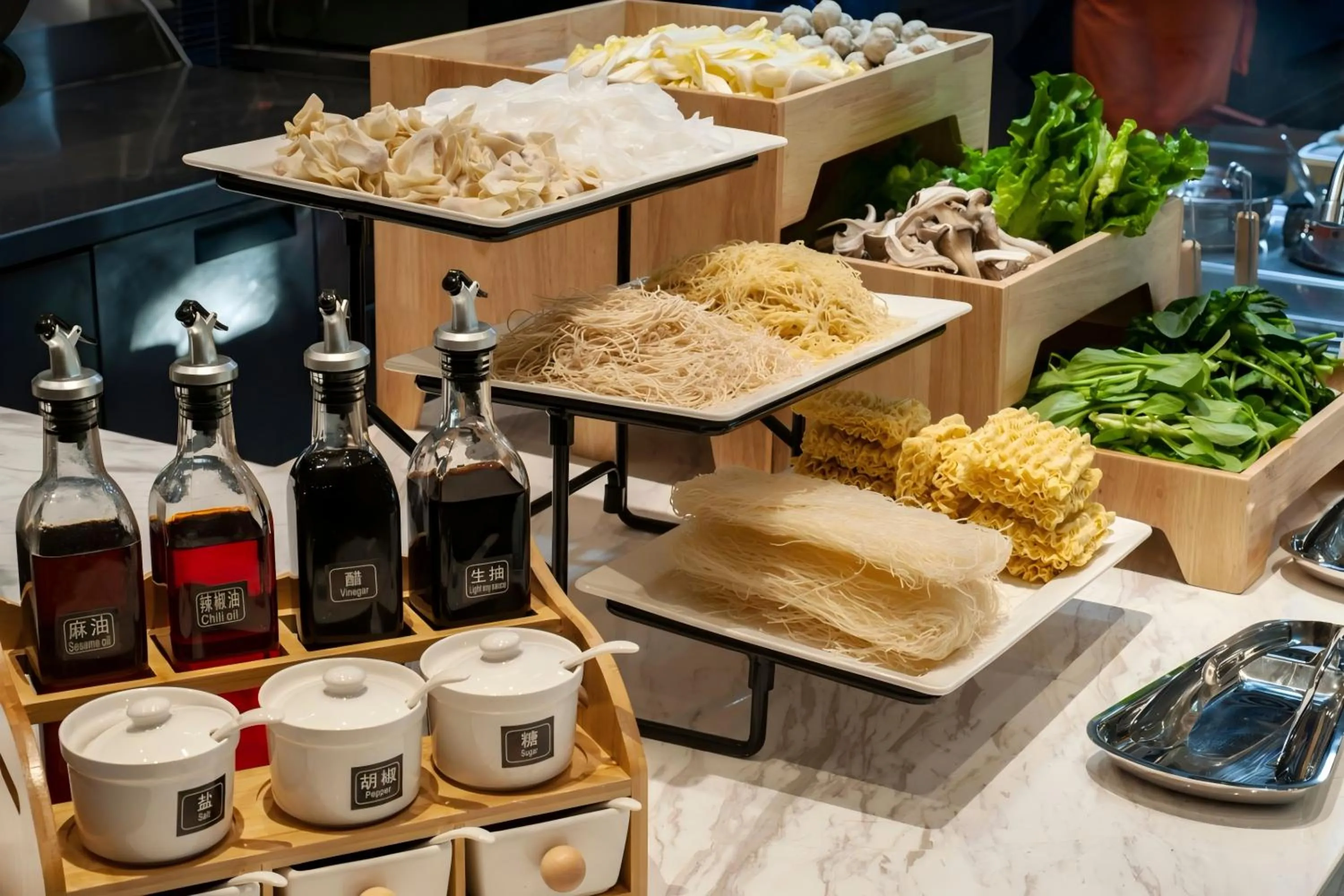 Breakfast in Shanghai Baixia Pagoda Hotel