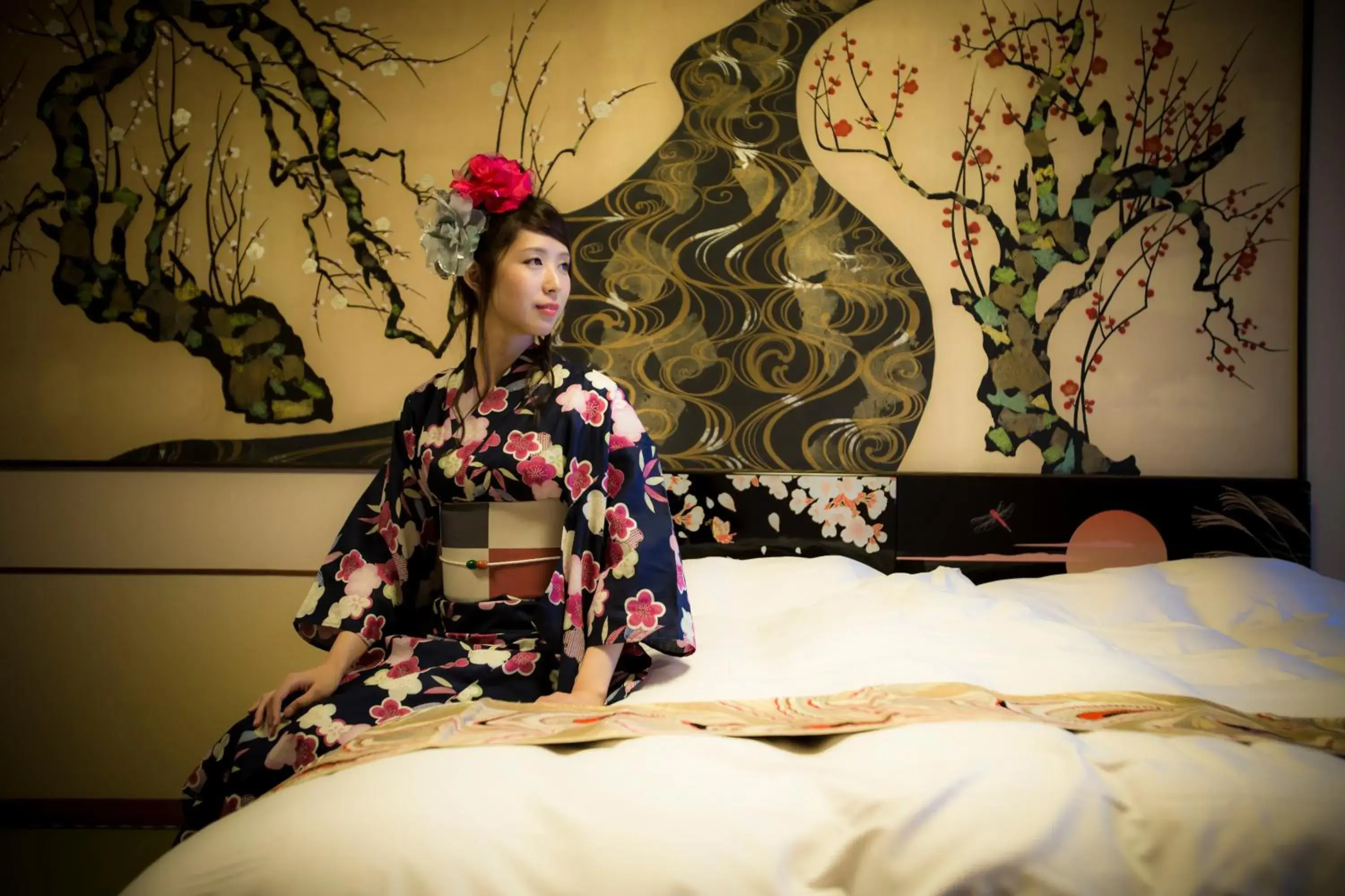 Superior Twin Room in Kinosaki Onsen Hanakouji Saigetsu Superior Twin Room in Kinosaki Onsen Hanakouji Saigetsu