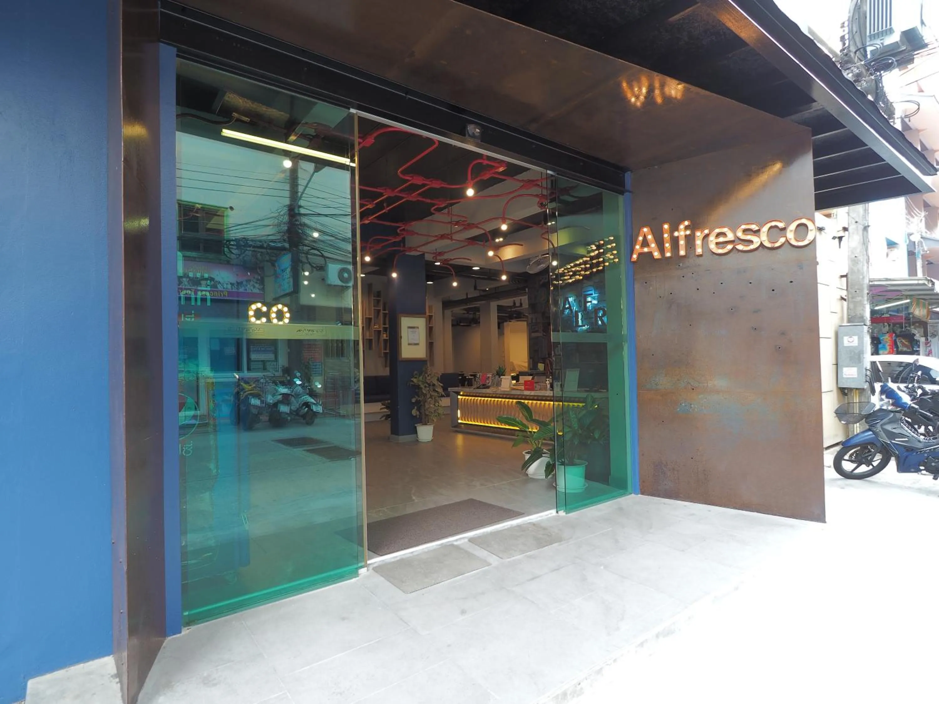 Lobby or reception in Alfresco Phuket Hotel