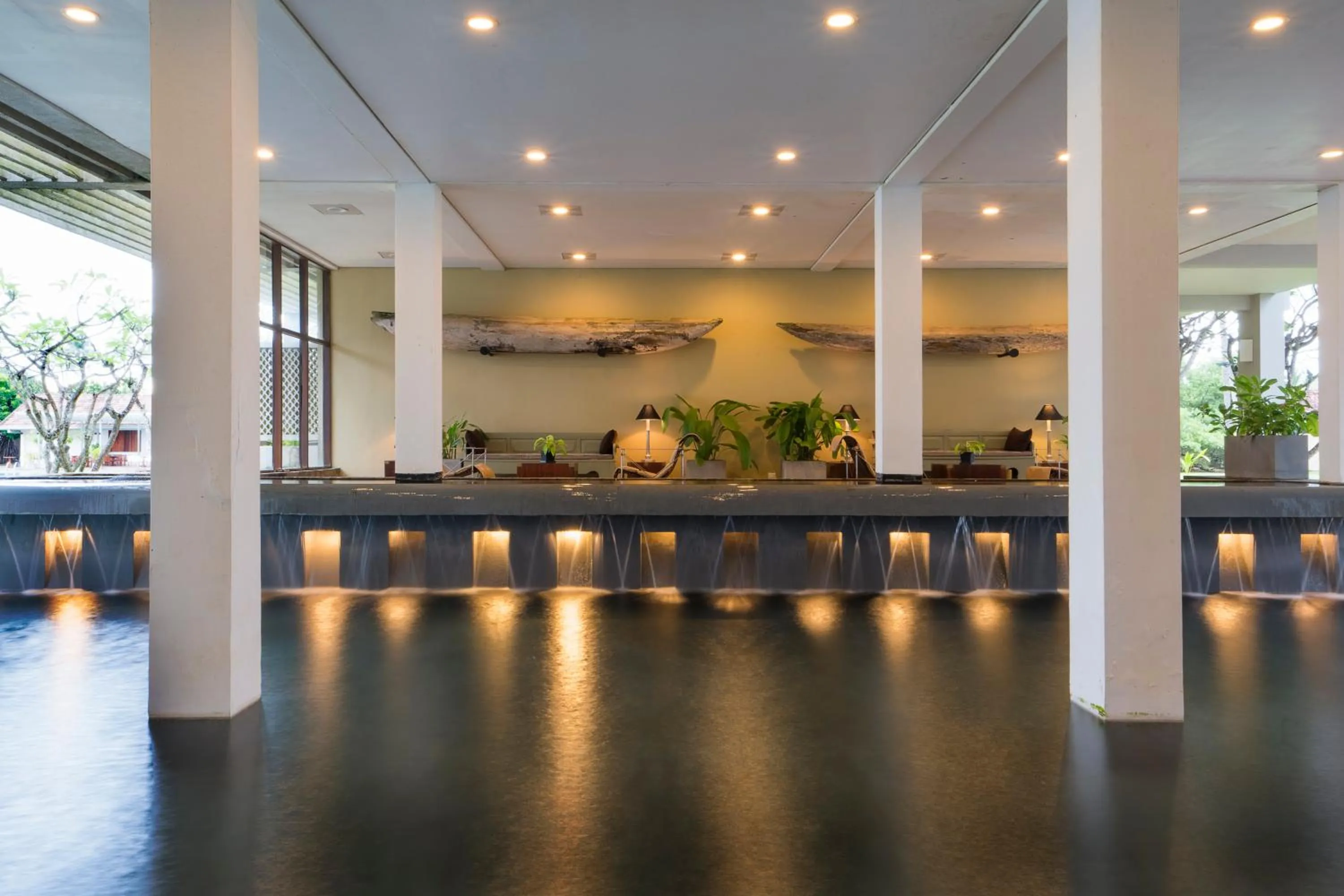Lobby or reception in The Blue Water - Geoffrey Bawa Heritage Resort Hotel